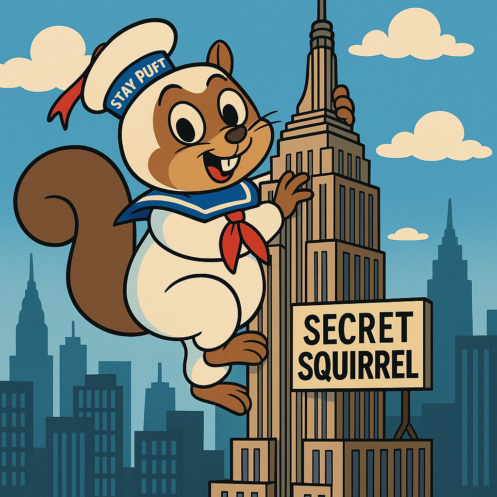 Secret Squirrel - NY State Police 2025 Halloween SECRET SQUIRREL XGP Patch (NOT PHOTO SHOWN)