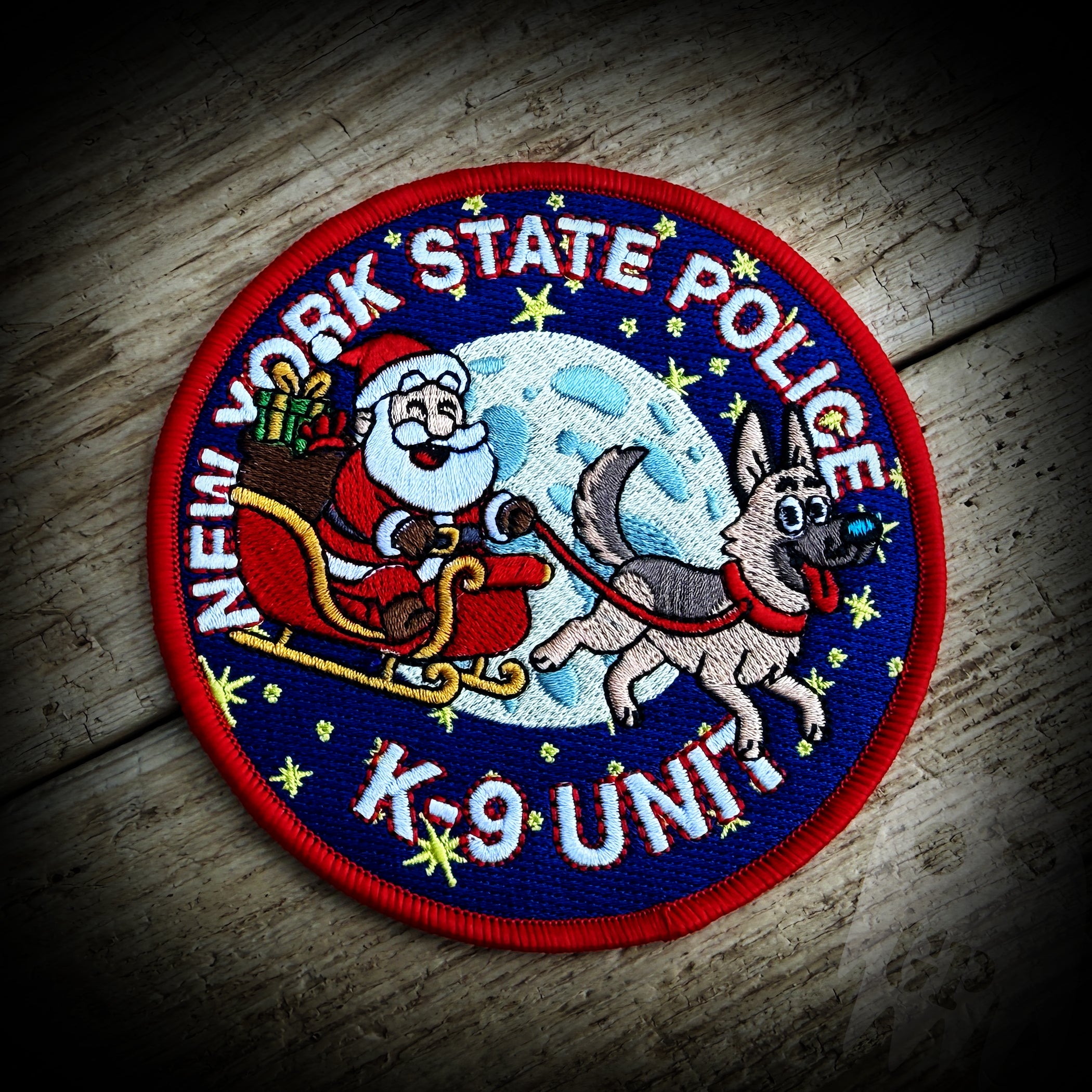 K9 2025 Christmas - New York State Police K9 Unit 2025 Christmas Patch