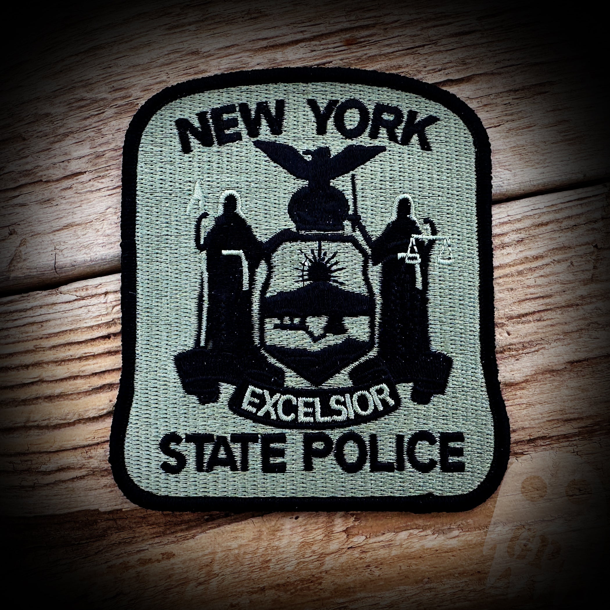 Green SUBDUED - New York State Police Subedued Patch