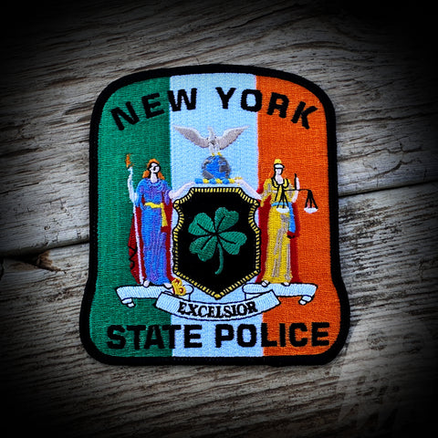 New York State Police 2024 St. Patrick's Day Patch
