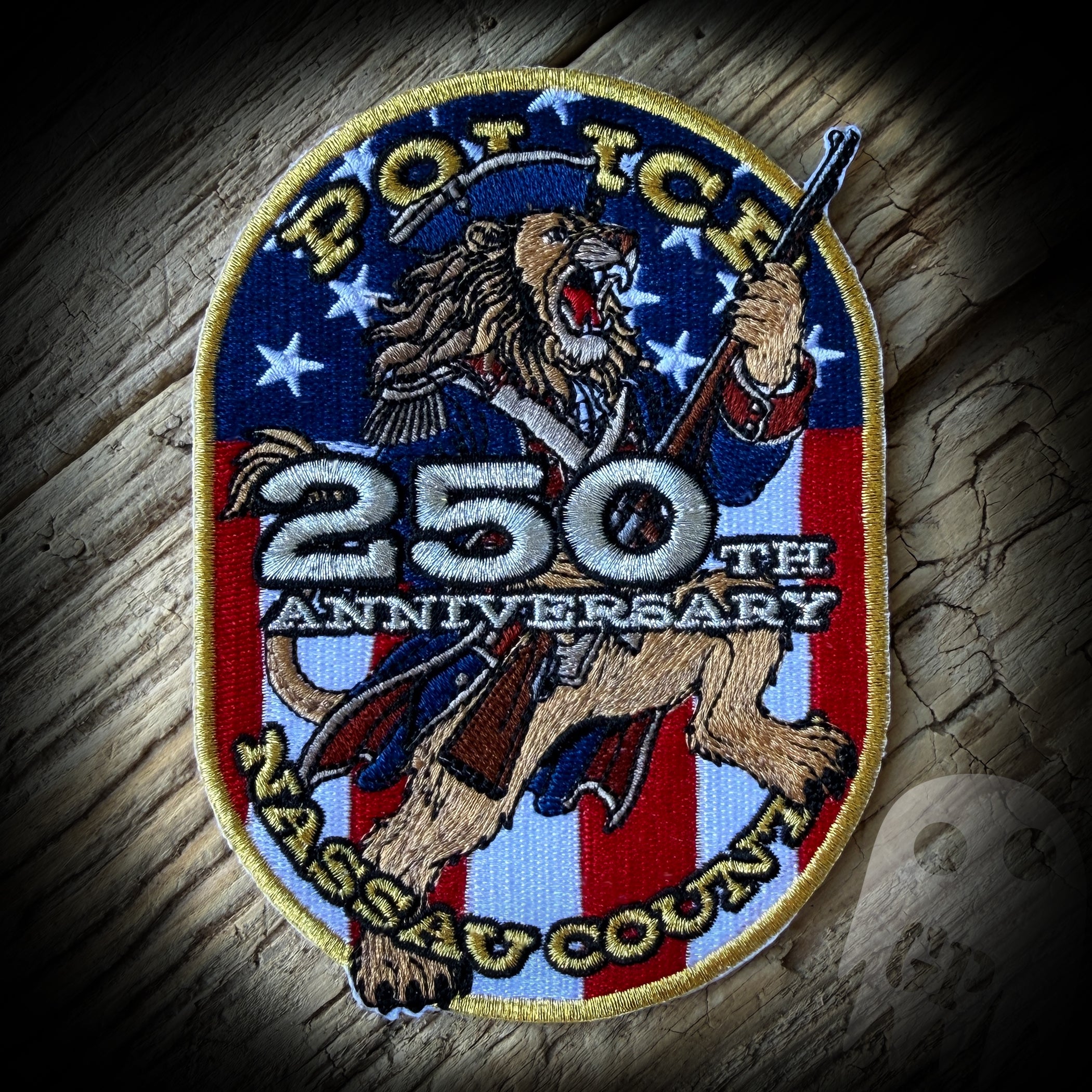 250th America - Nassau County, NY PD 250th Anniversary of America Patch