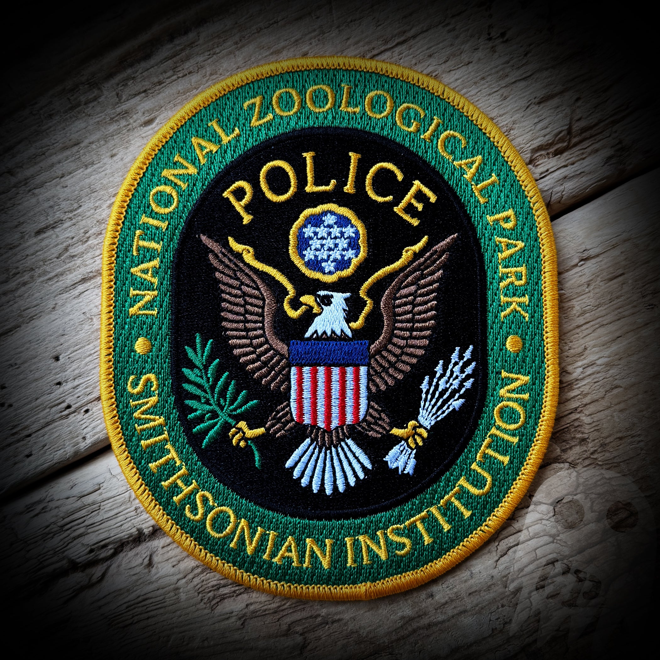 Standard Issue Patch  - Smithsonian National Zoo Police Standard Issue Patch