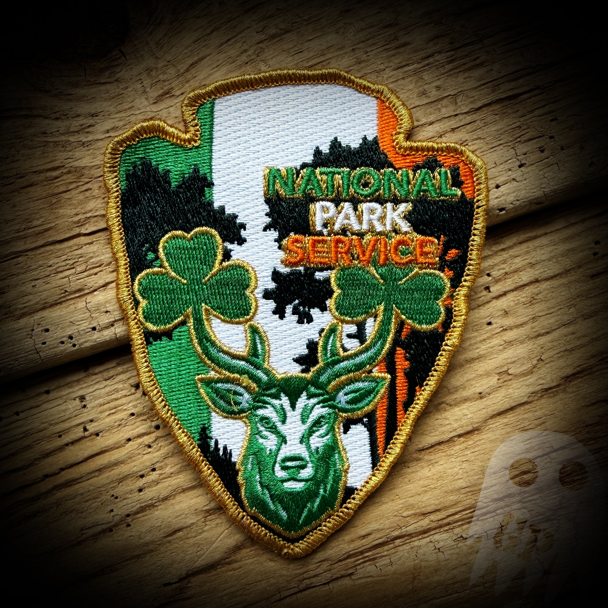 2026 Irish - US National Park Ranger 2026 Irish Patch – GHOST PATCH