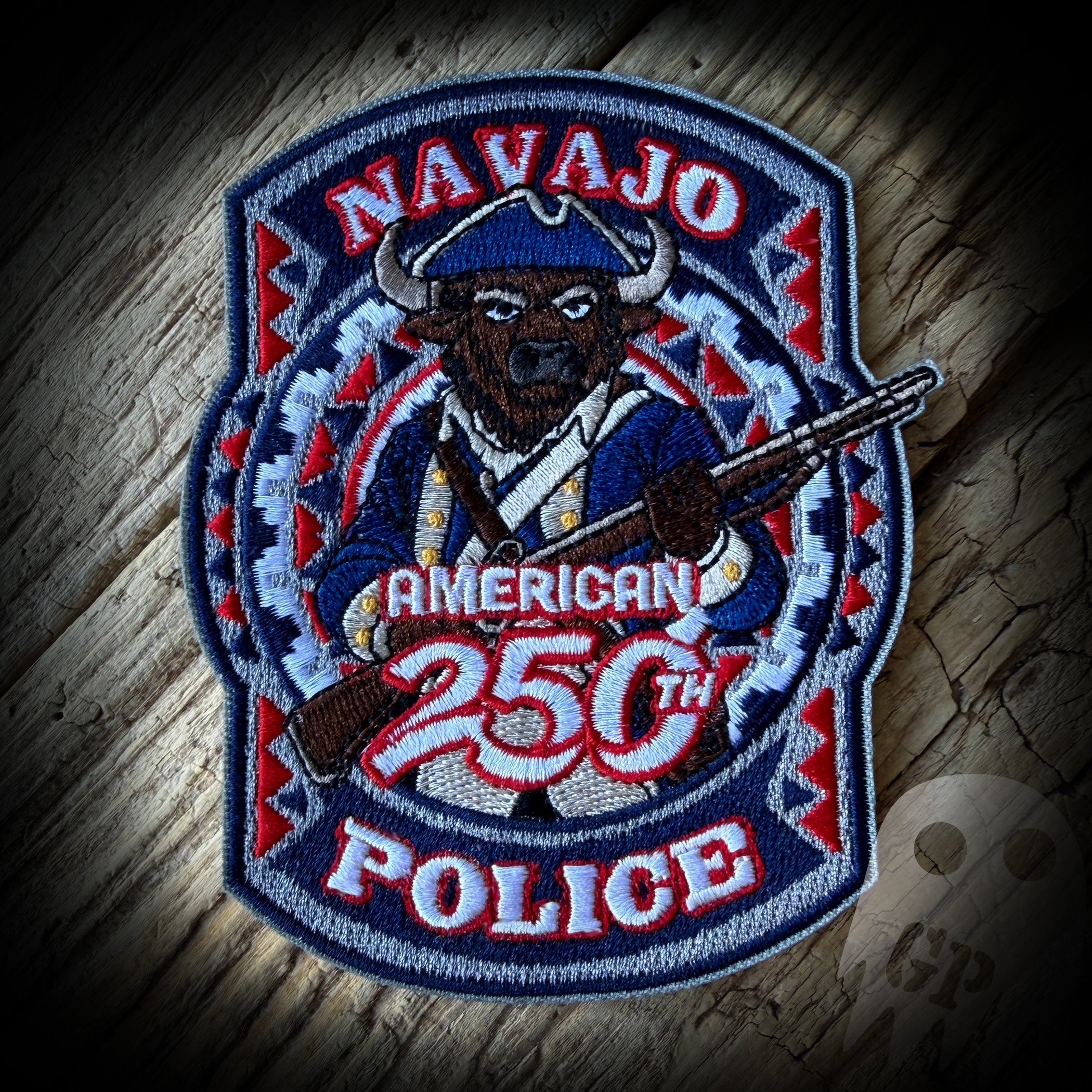 250th America - Navajo Nation Police 250th Anniversary of America Patch