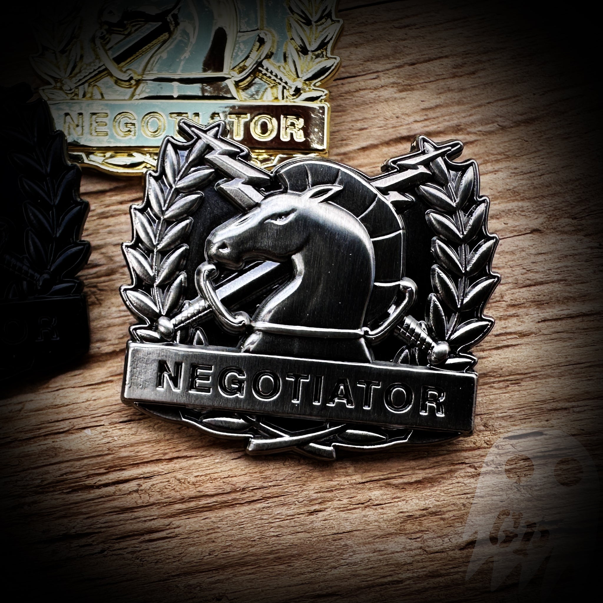 Negotiator Insignia Pin – GHOST PATCH