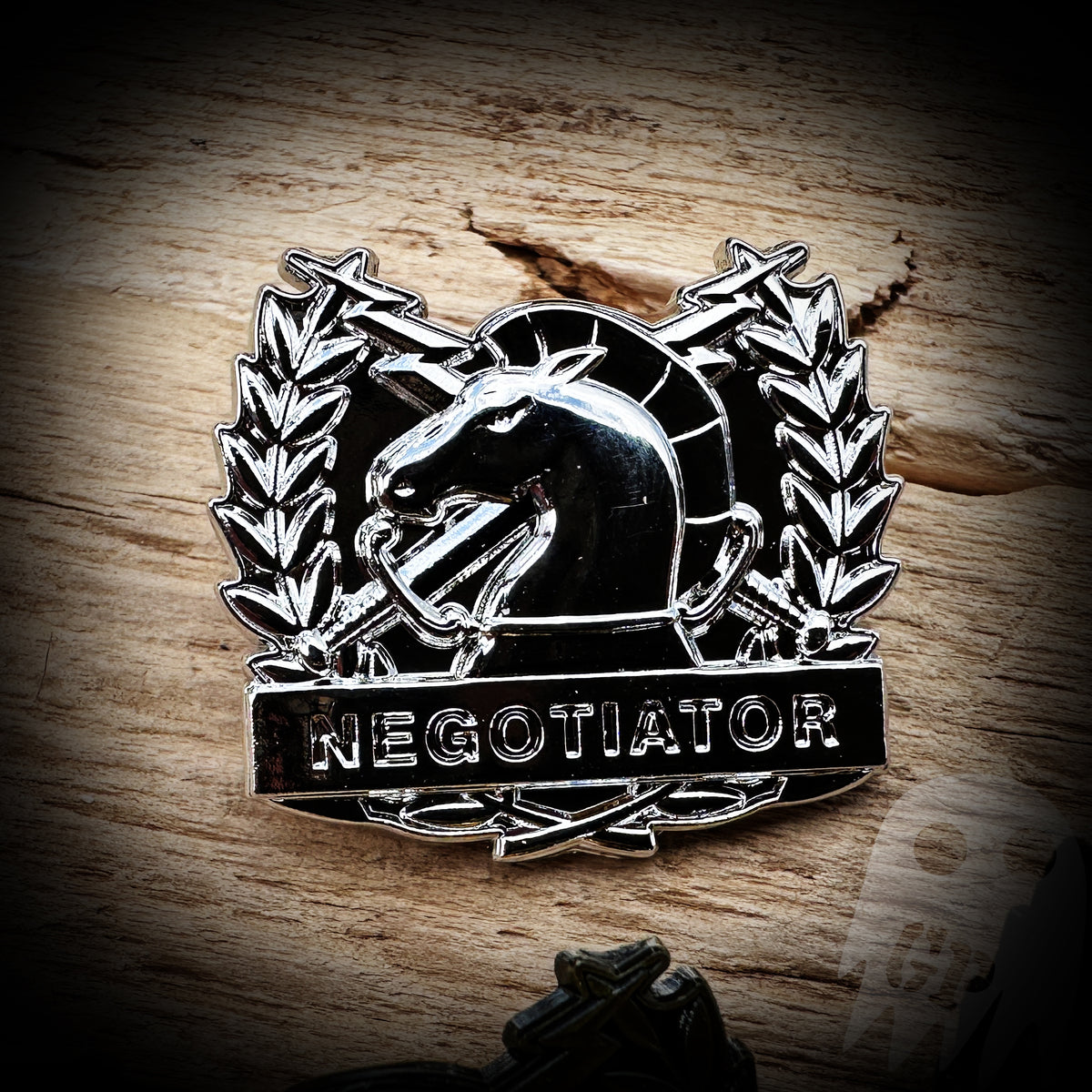 Negotiator Insignia Pin – GHOST PATCH