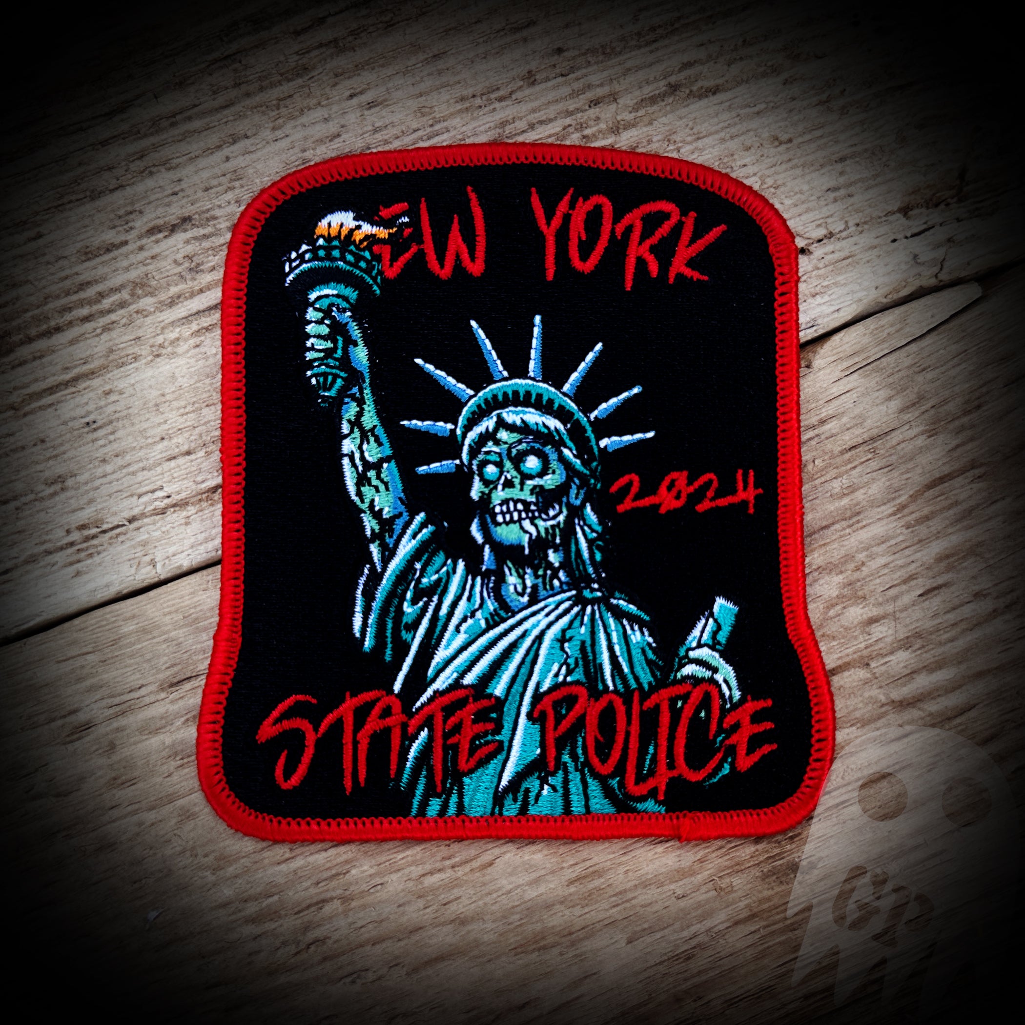 Statue of Liberty 2024 Halloween - New York State Police 2024 Halloween Patch