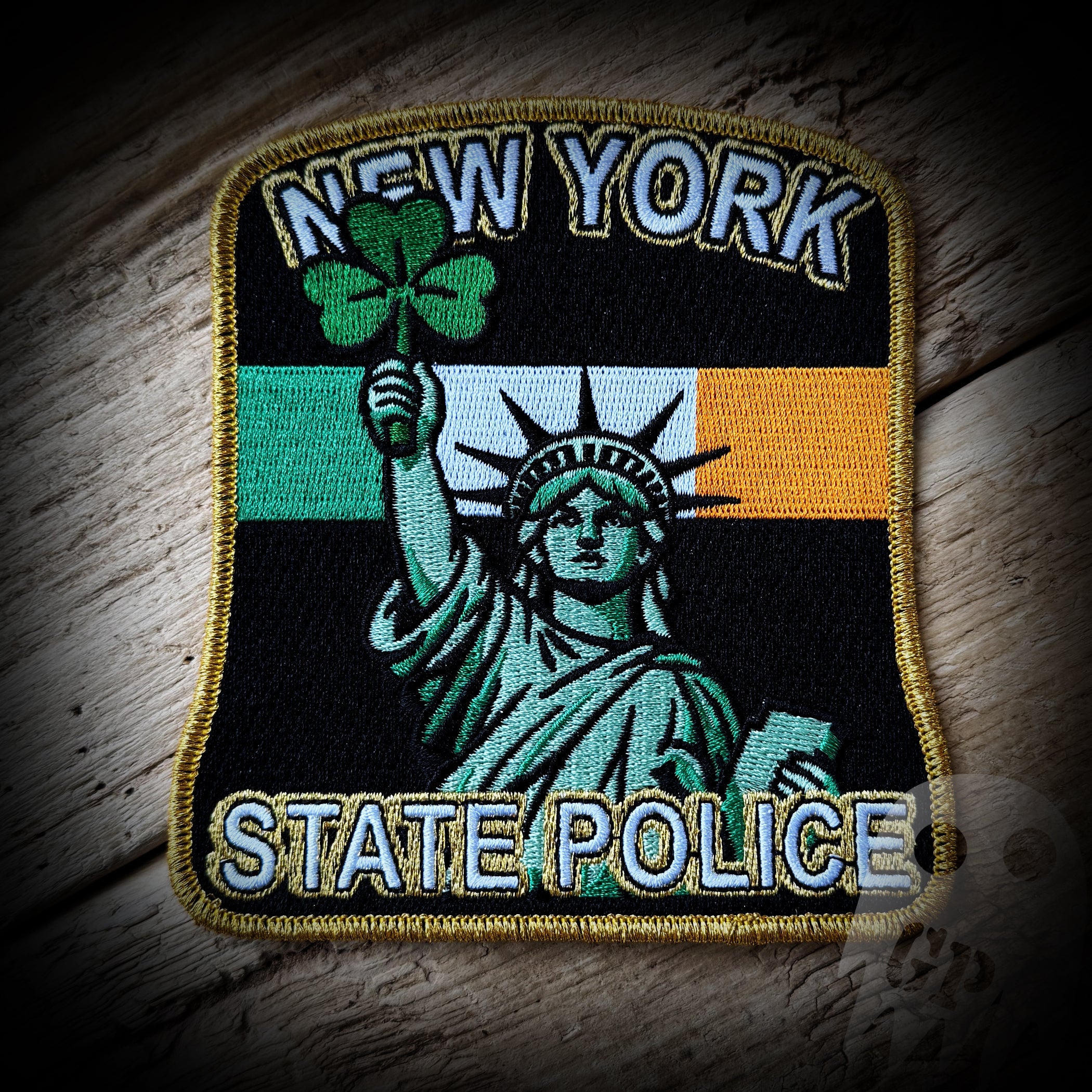 Statue of Liberty Patch 2026 Irish  - New York State Police 2026 Statue of Liberty Irish Patch
