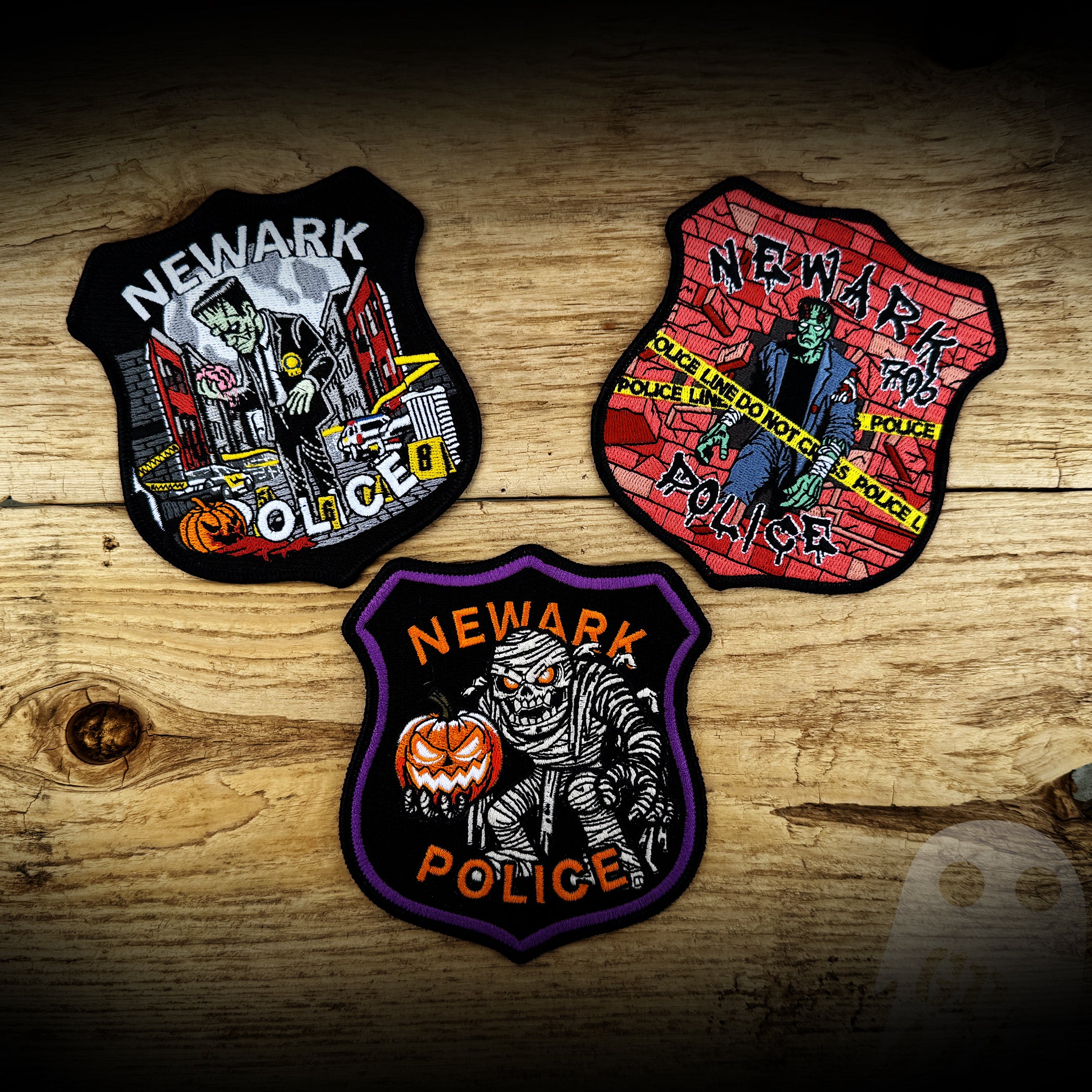 2024 Halloween - Newark, NJ PD 2024 Halloween Patches (3 PACK)