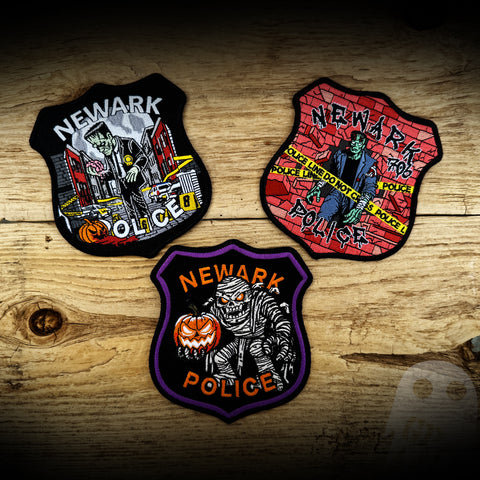 2024 Halloween - Newark, NJ PD 2024 Halloween Patches (3 PACK)