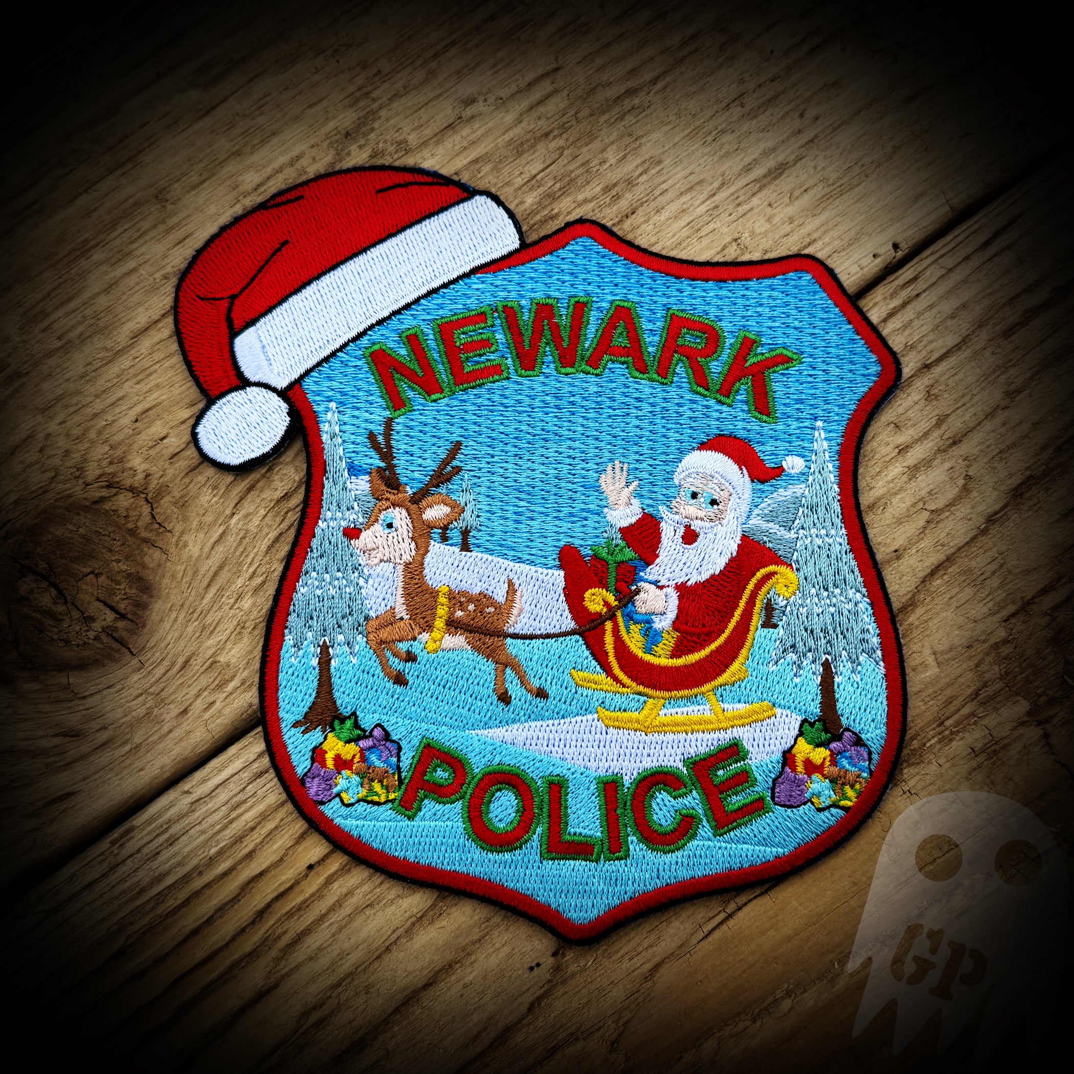 2024 Christmas - Newark, NJ PD 2024 Christmas Patch