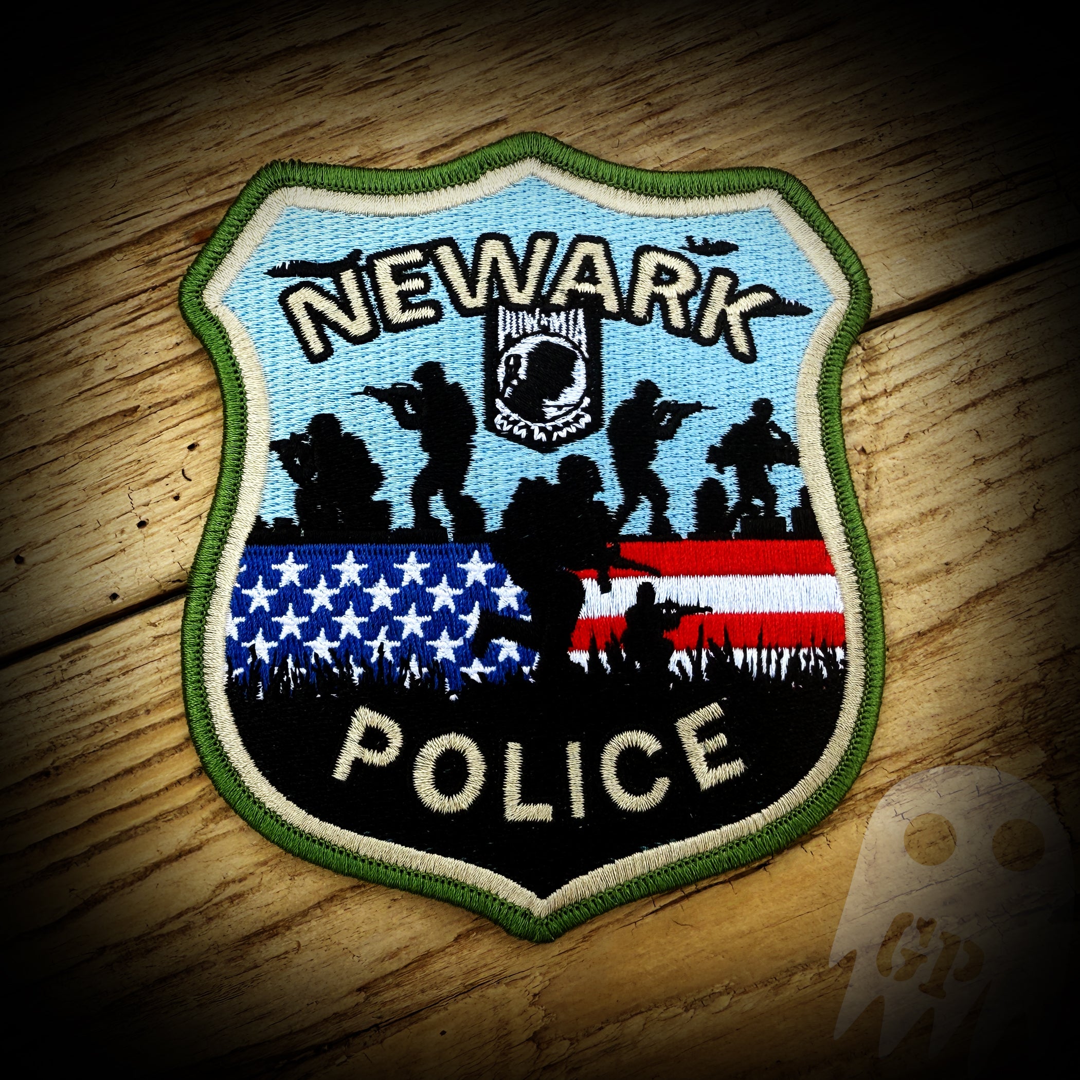 Veteran POW MIA - Newark, NJ PD Veteran's Day Patch