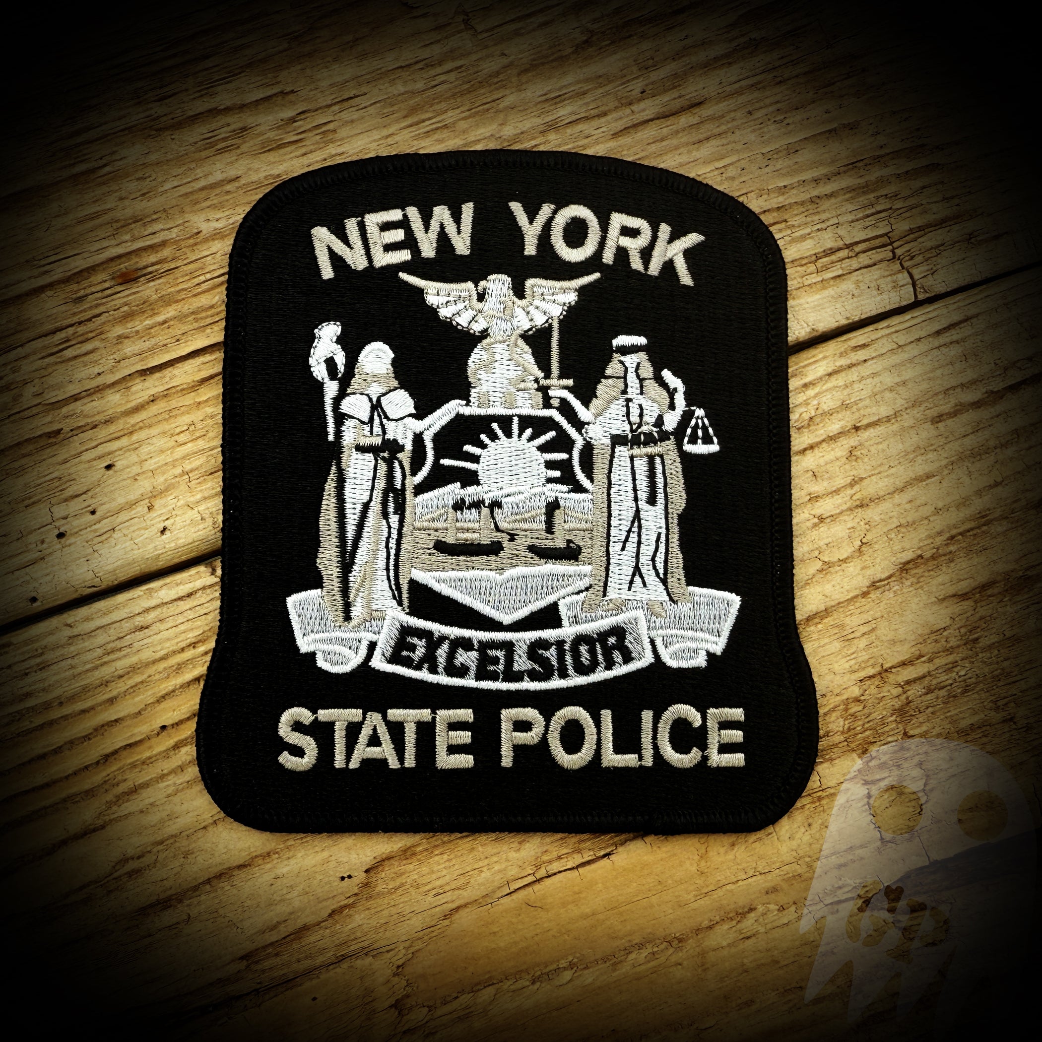 Black Subdued - New York State Police Subdued Patch