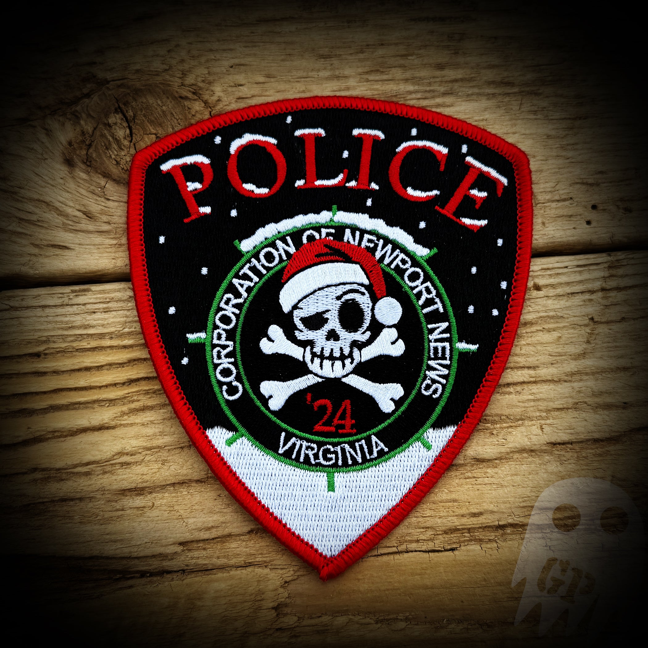 2024 Christmas - Newport News, VA PD 2024 Christmas Patch