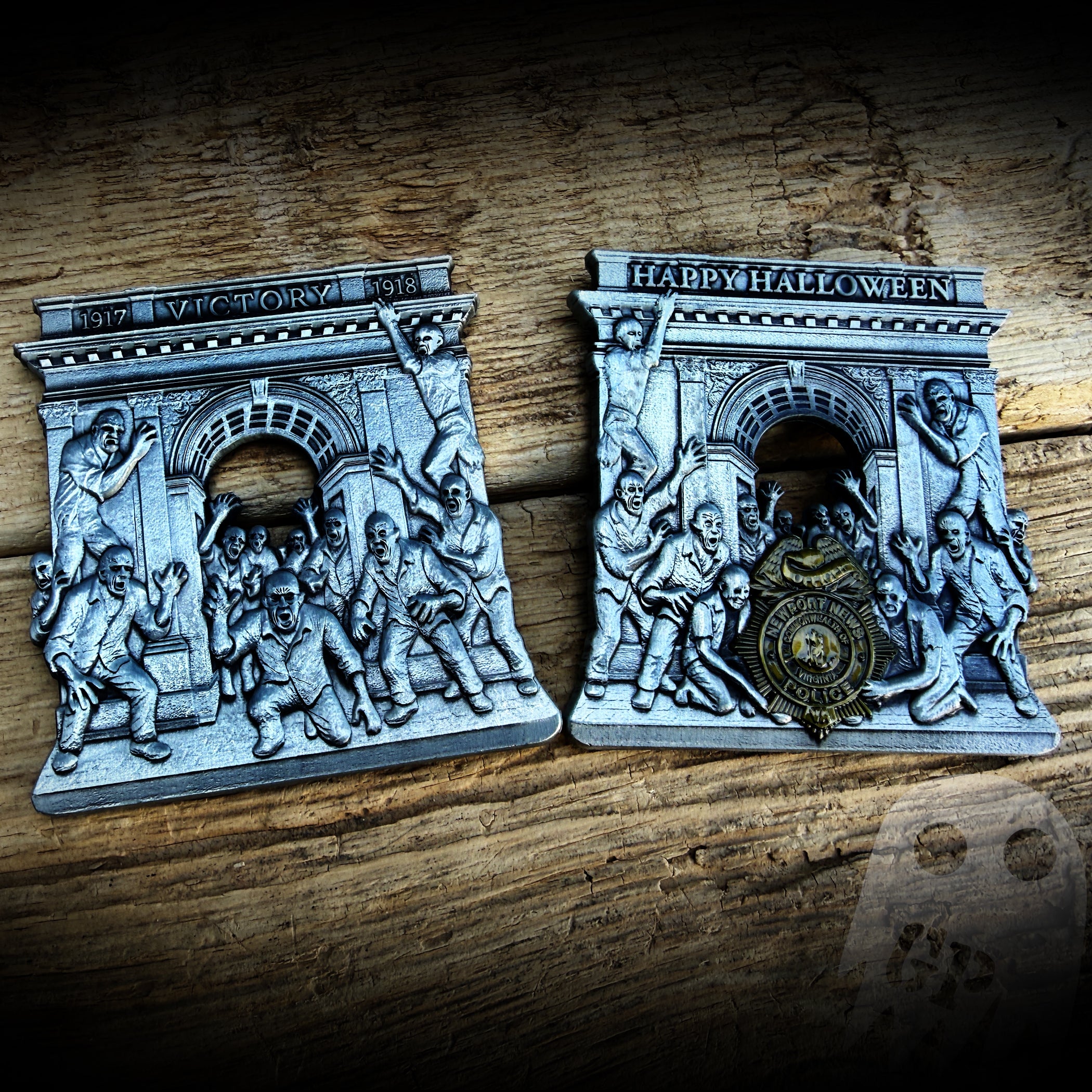 COIN 2025 Halloween - Newport News, VA PD 2025 Halloween Coin