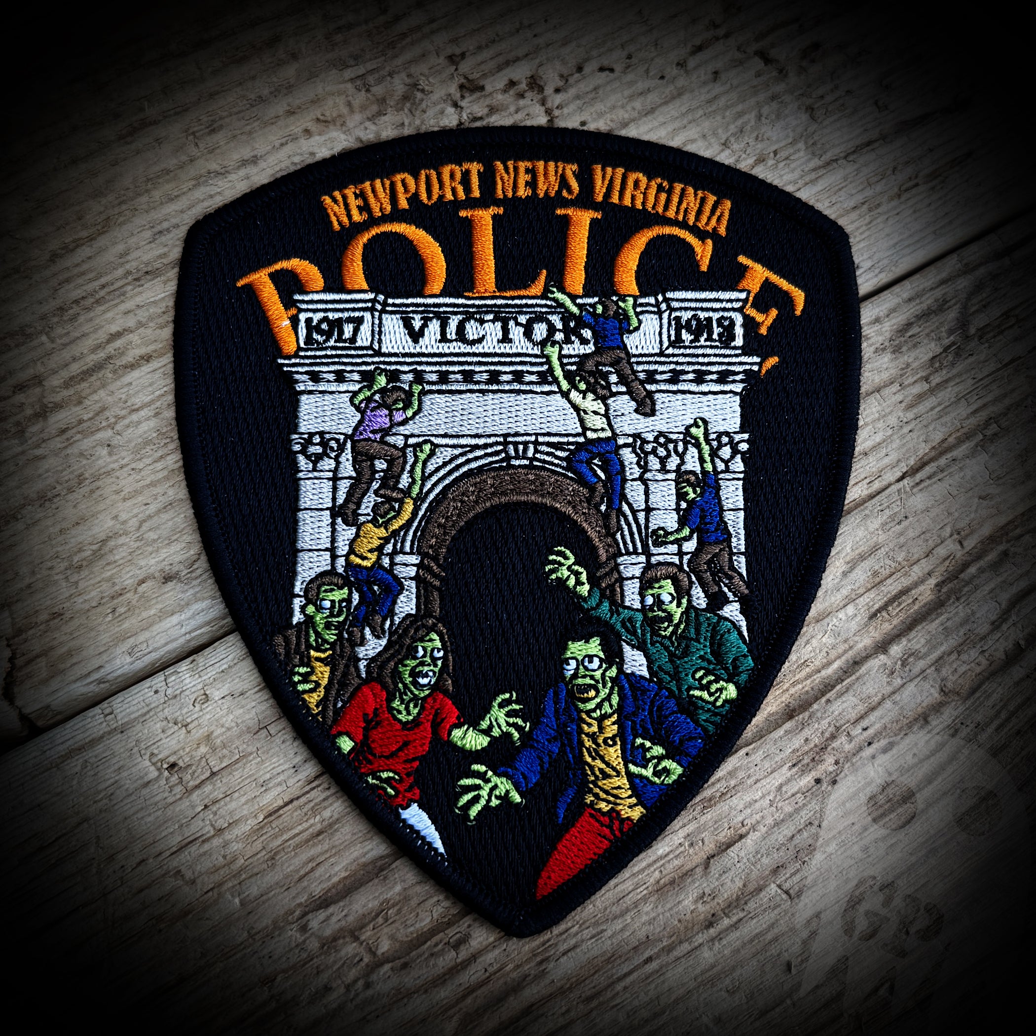 PATCH 2025 Halloween - Newport News, VA PD 2025 Halloween Patch