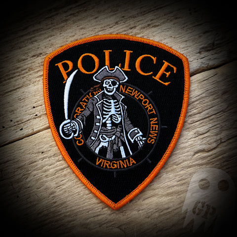 2024 Halloween - Newport News, VA PD 2024 Halloween Patch