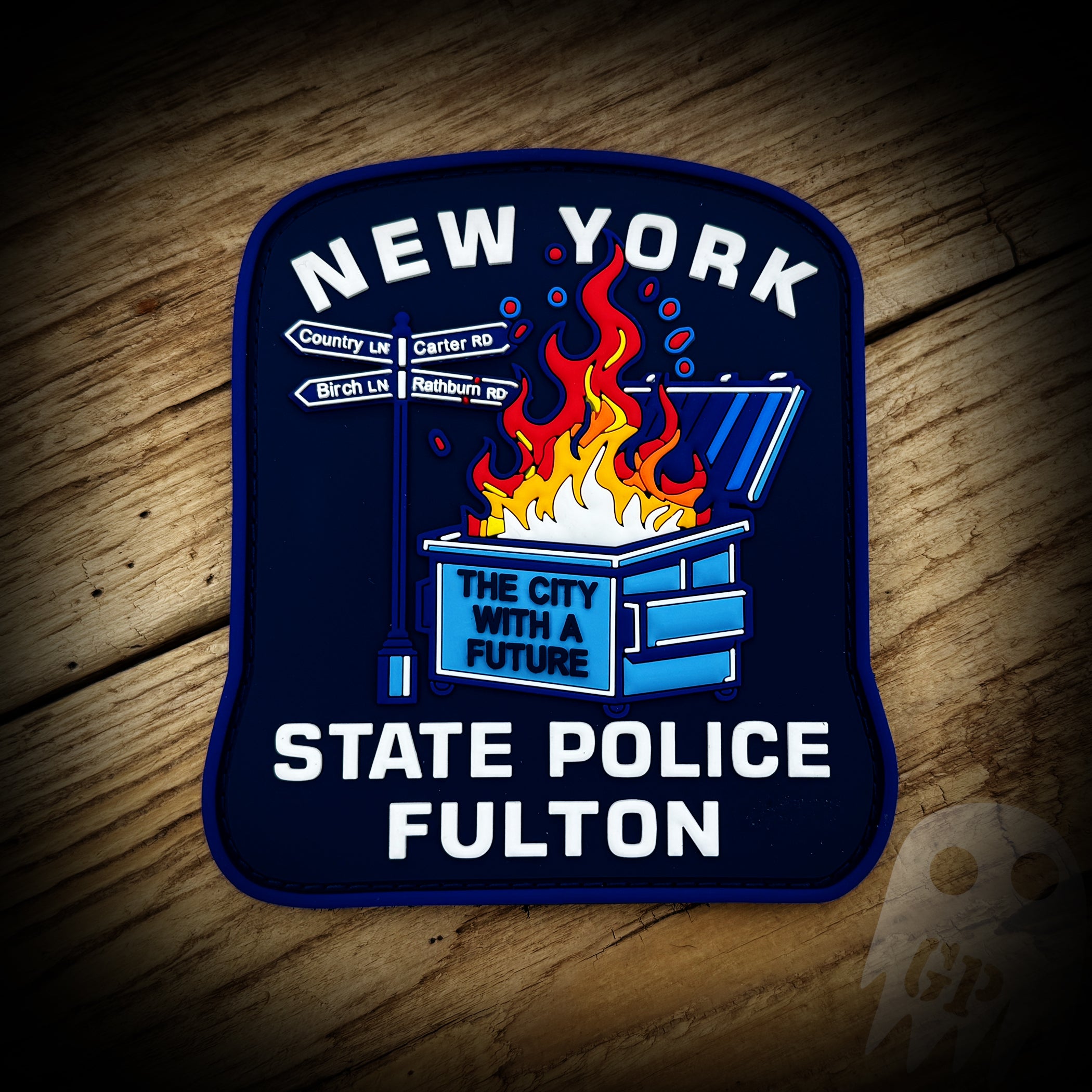 FULTON - New York State Police Fulton Dumpster Fire PVC