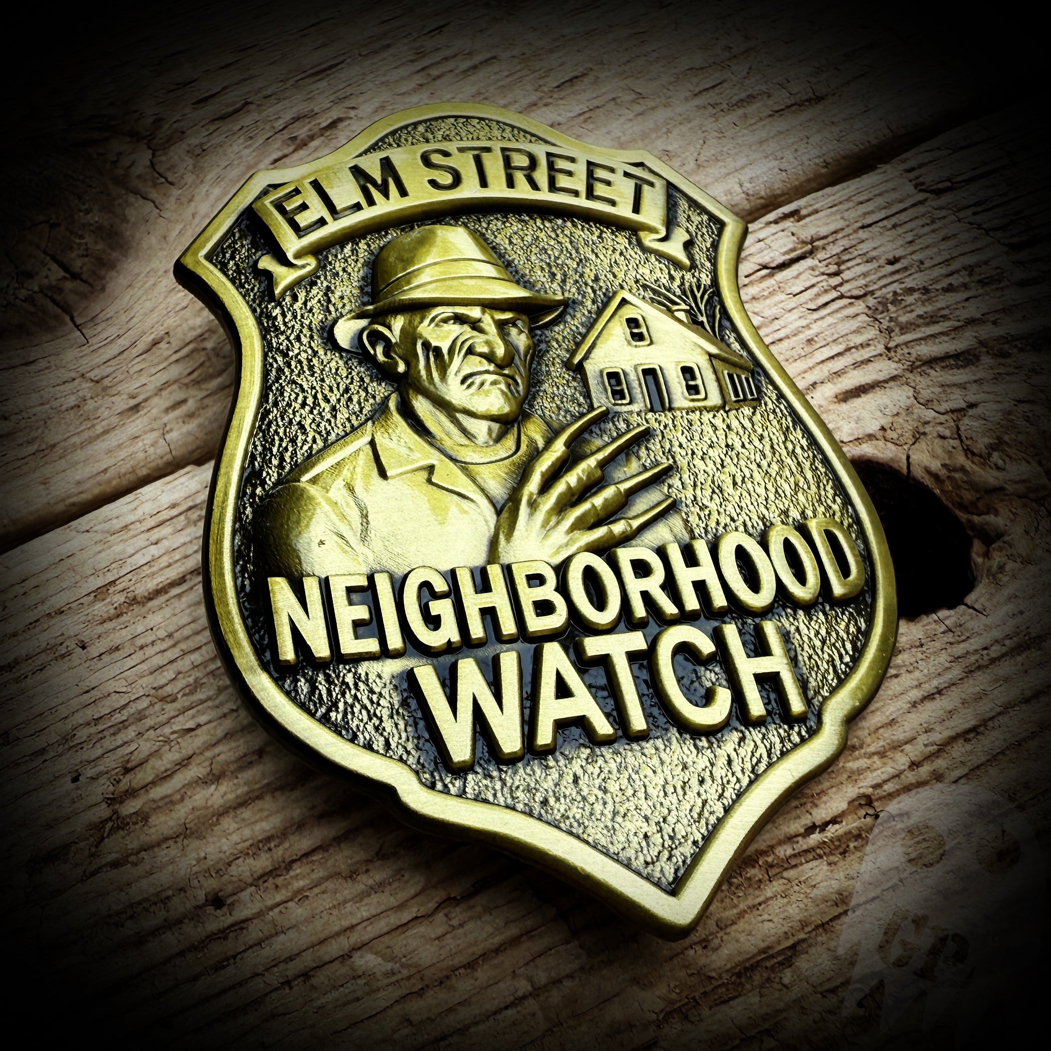 Elm St. Neighborhood Watch Badge - Nightmare on Elm Street