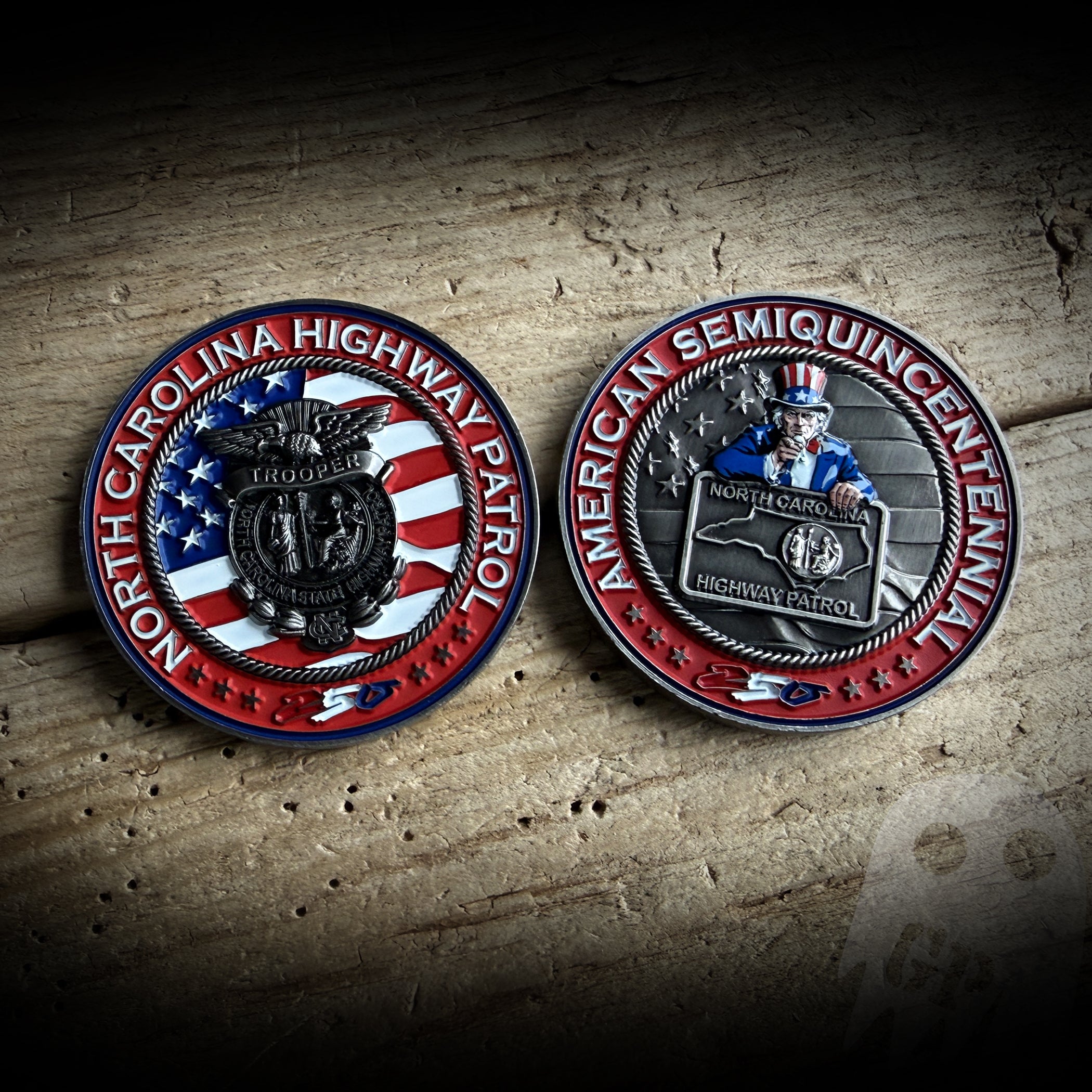 COIN 250th America - North Carolina Highway Patrol 250th