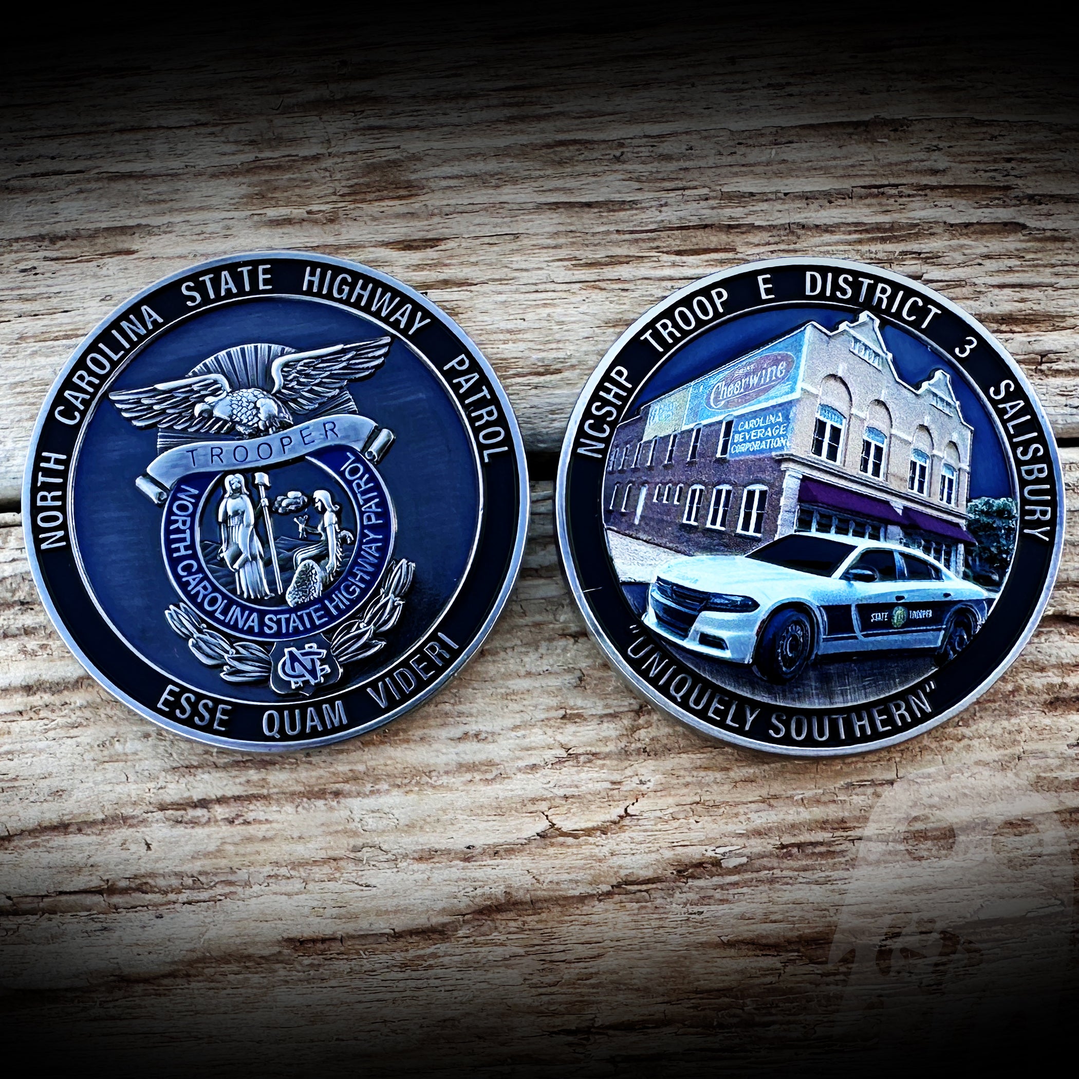 North Carolina State High Patrol Troop E District 3 Coin