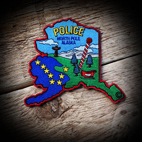 Embroidered - North Pole, AK Police Department Standard Issue