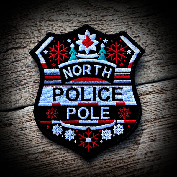 4 PACK - North Pole Public Safety 4 Patch Set