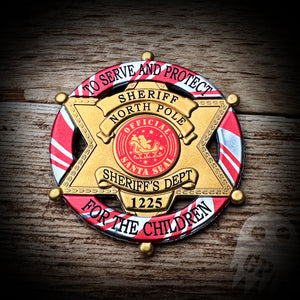 BADGE - North Police Sheriff Badge - FlexShield