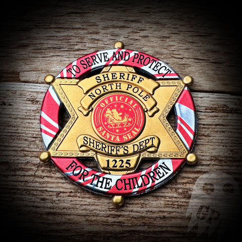 BADGE - North Police Sheriff Badge - FlexShield