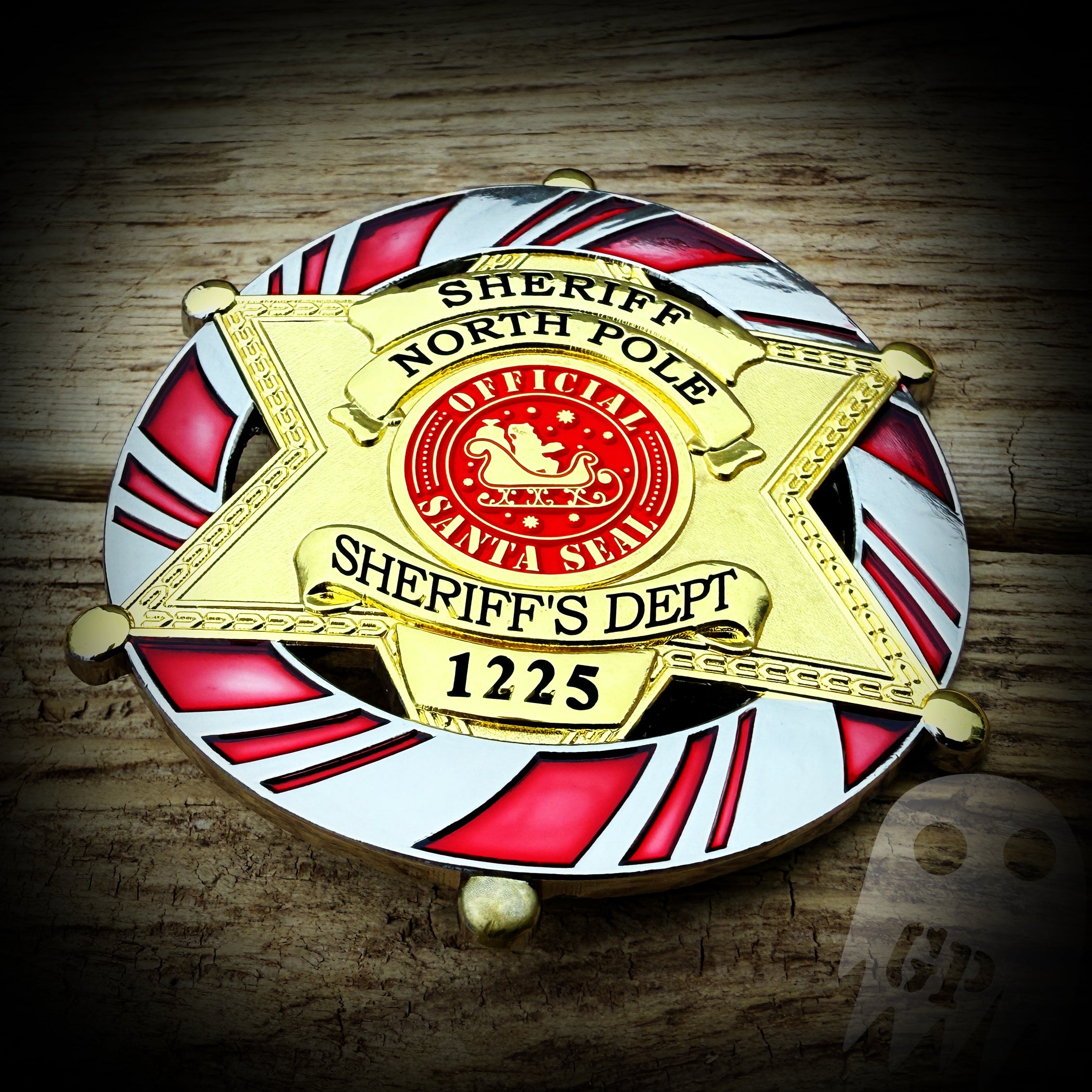 Sheriff BADGE - North Police Sheriff Badge – GHOST PATCH