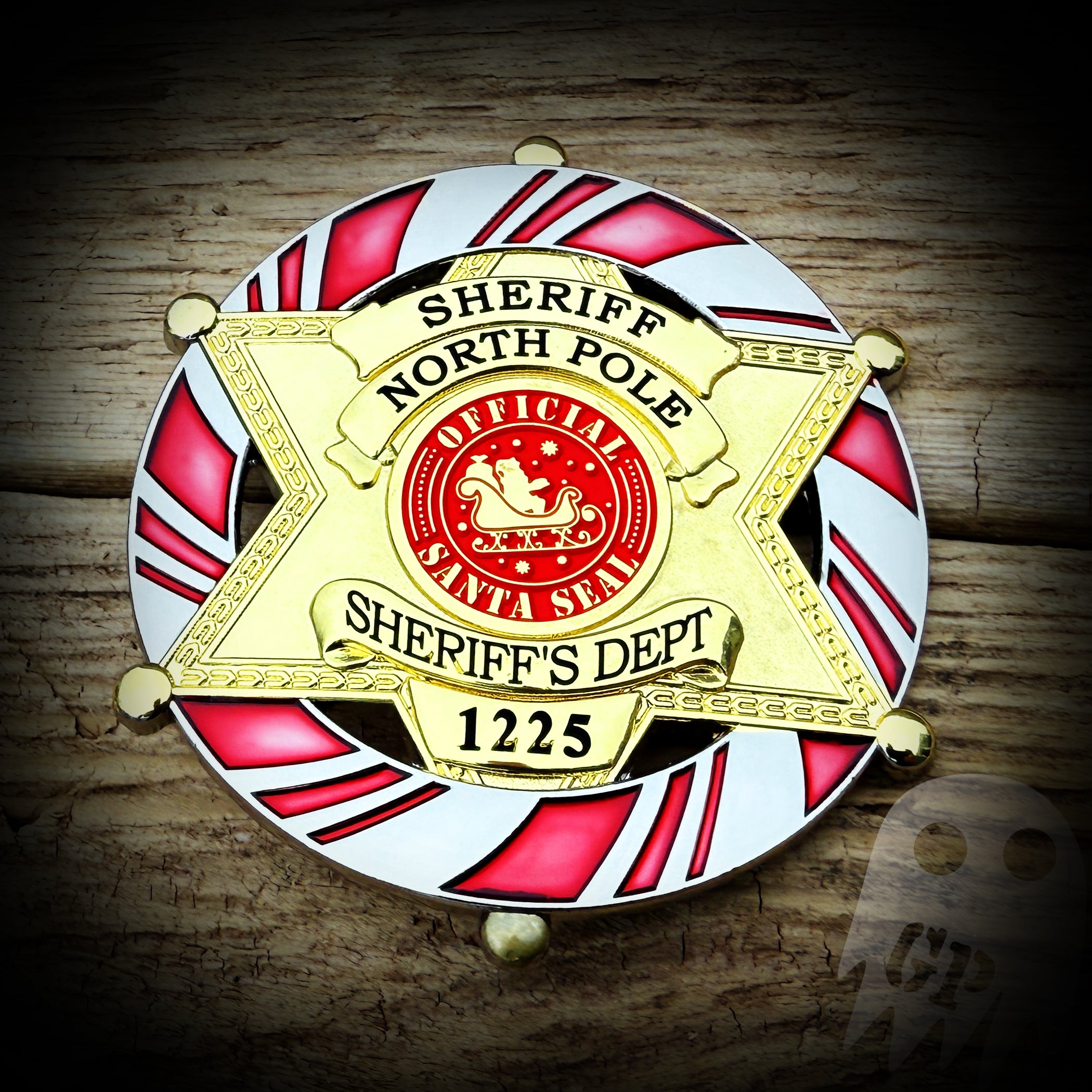 BADGE - North Police Sheriff Badge