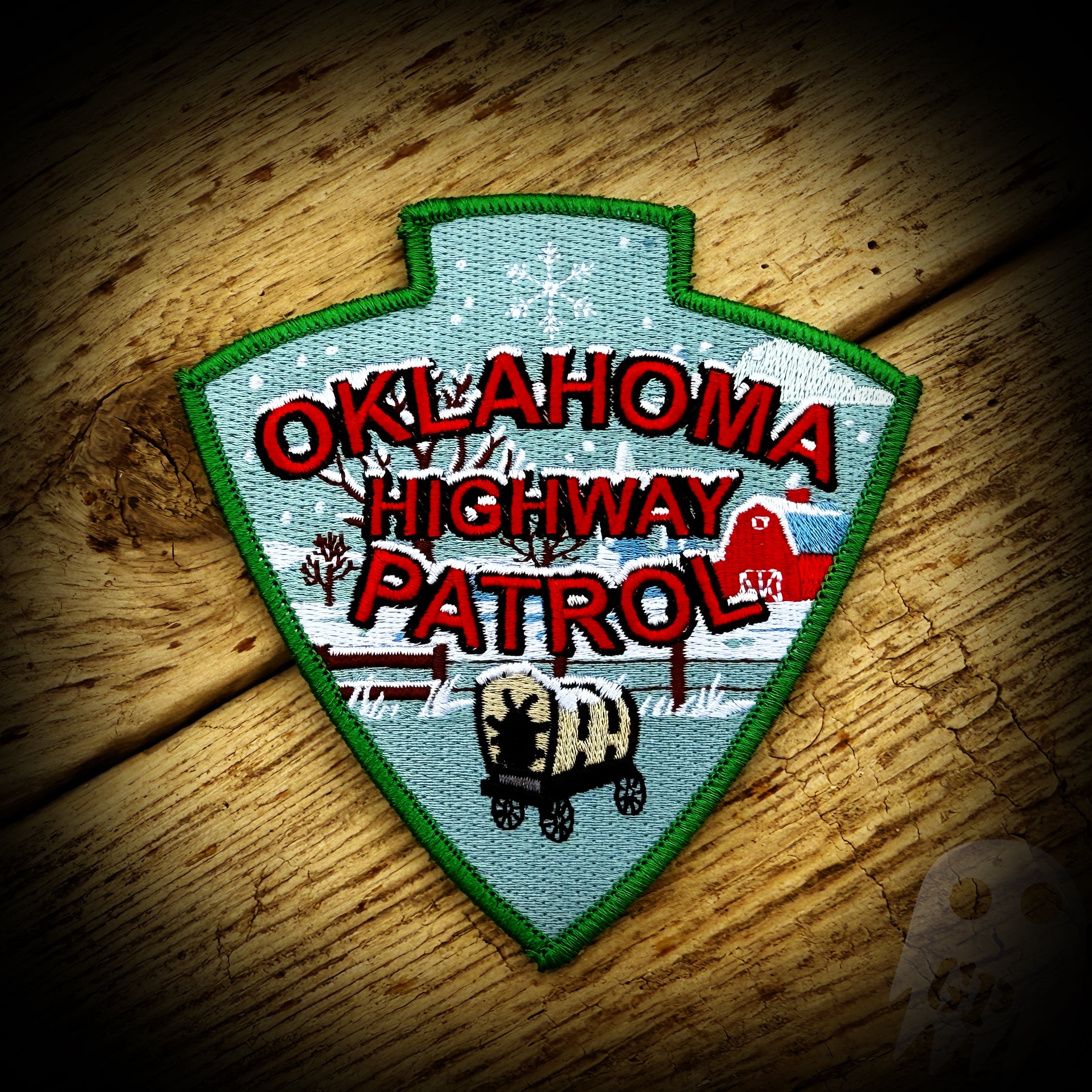 2024 Christmas - Oklahoma Highway Patrol 2024 Christmas Patch