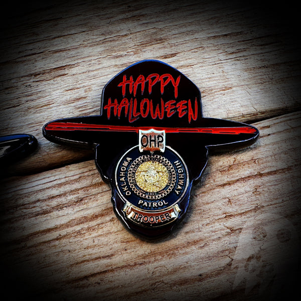 COIN 2024 Halloween - Oklahoma Highway Patrol 2024 Halloween COIN COIN COIN