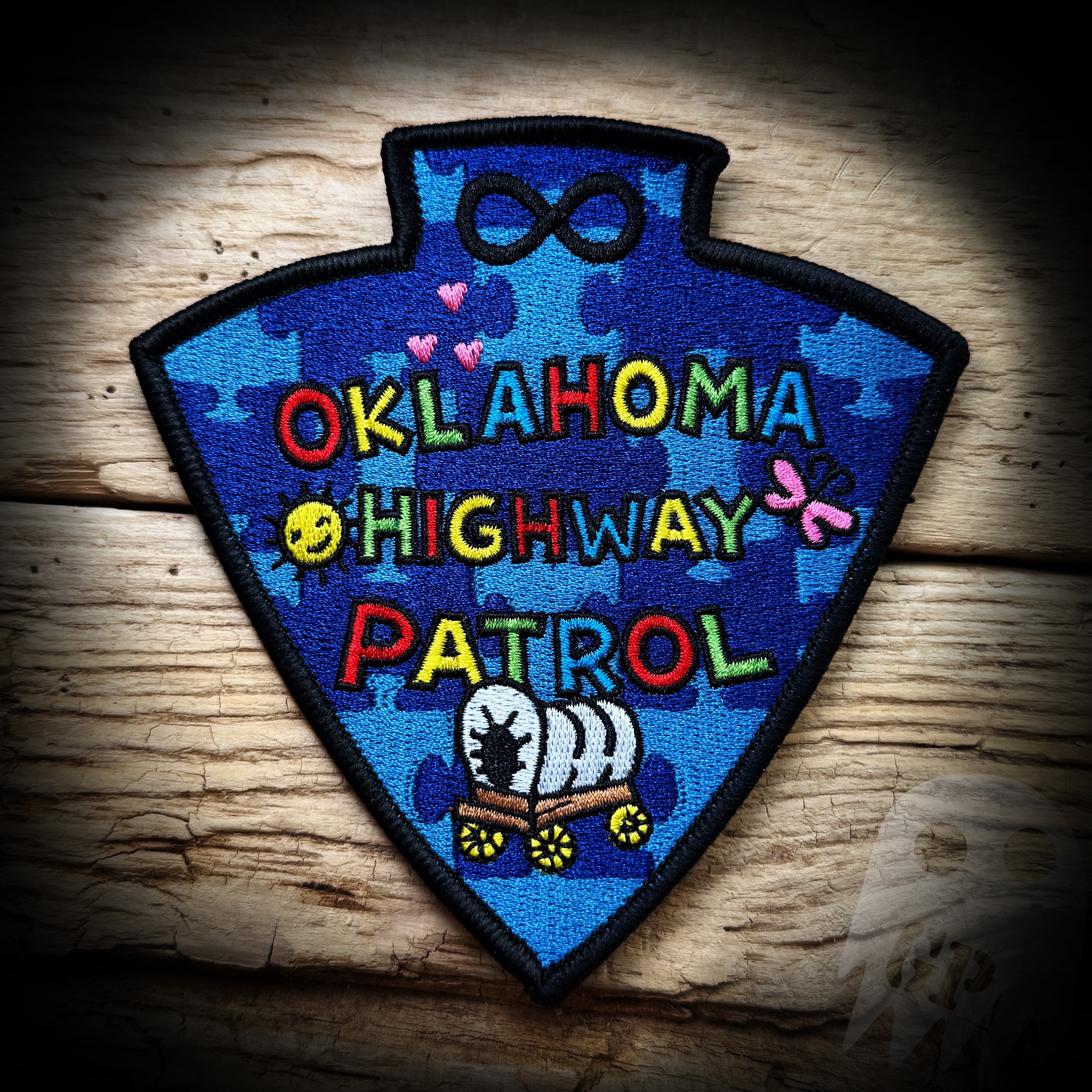 2026 Autism - Oklahoma Highway Patrol 2026 Autism Fundraiser Patch