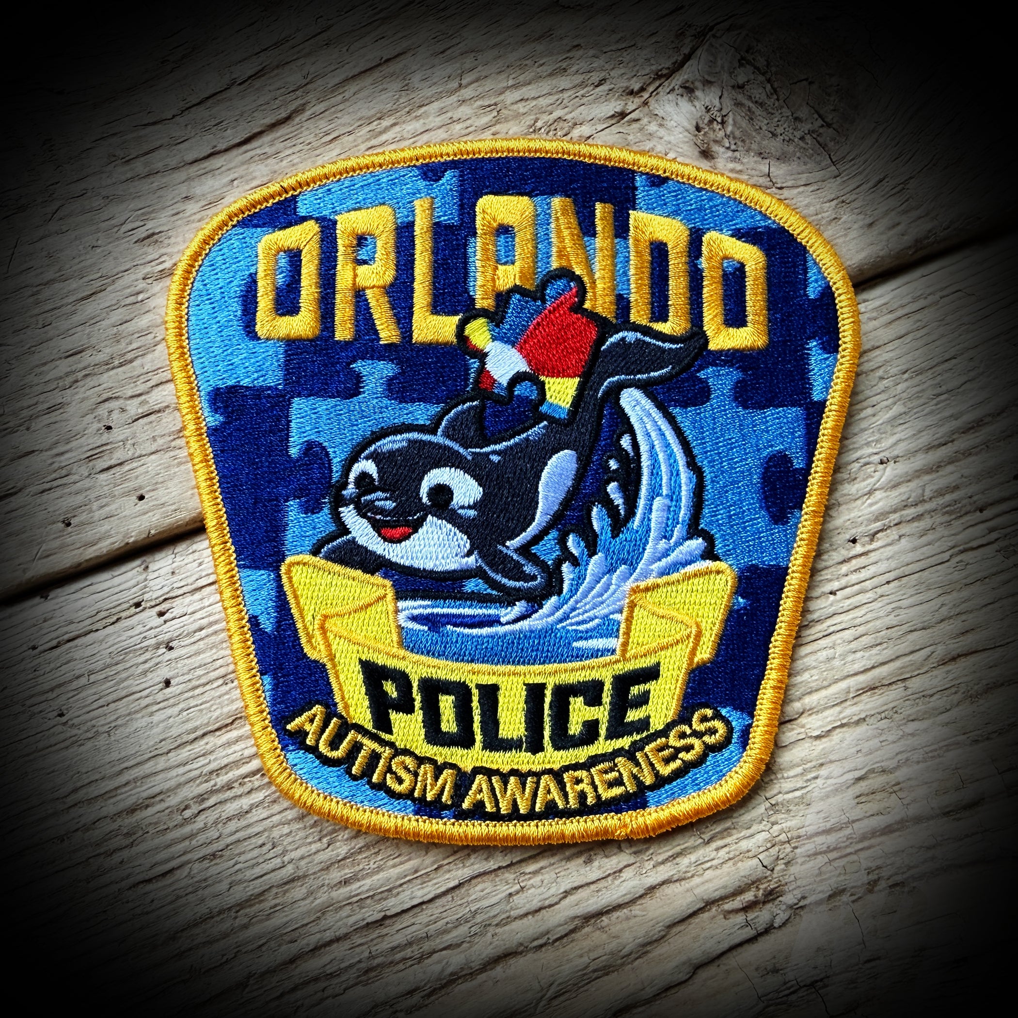 2026 Autism - Orlando, FL PD 2026 Autism Awareness Fundraiser Patch