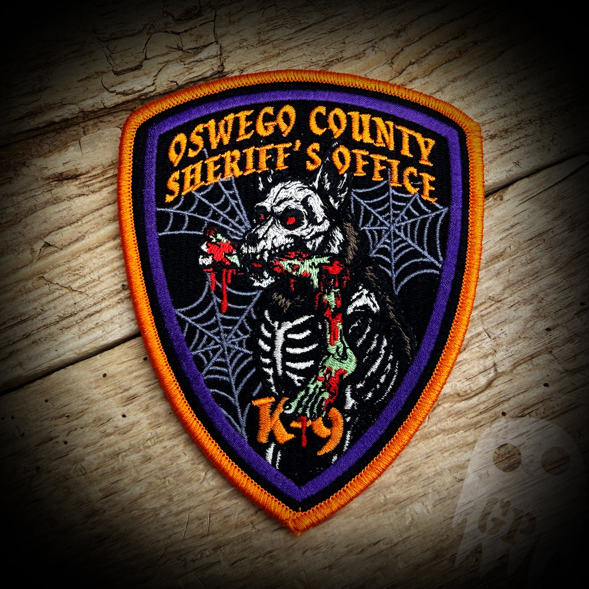 Halloween Patches and Coins – GHOST PATCH