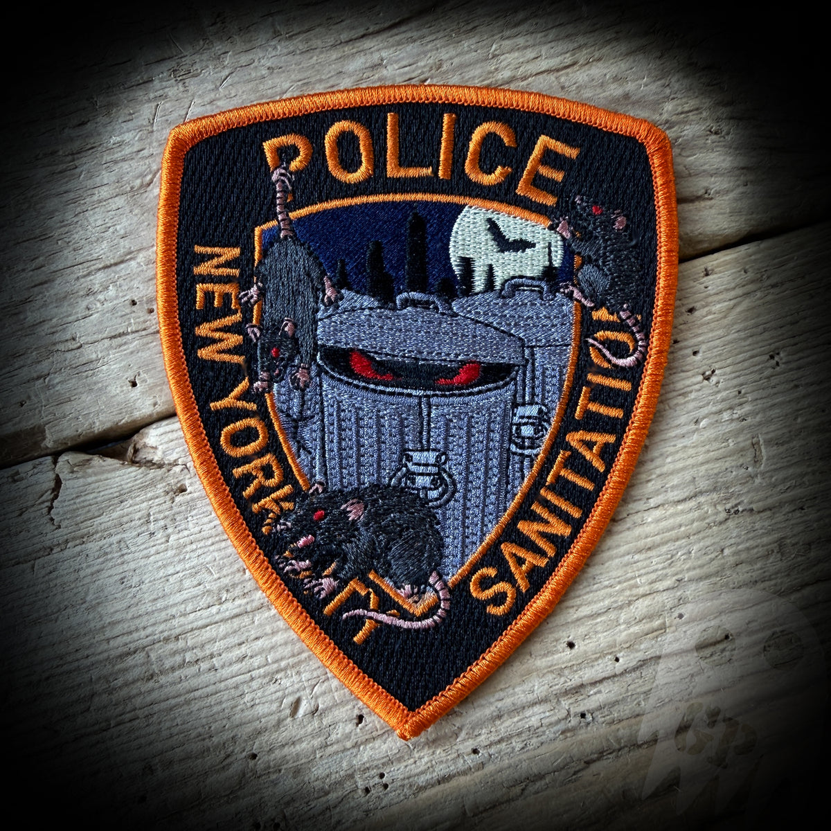 PATCH 2026 Halloween - NYC Department of Sanitation Police 2026 Halloween Patch