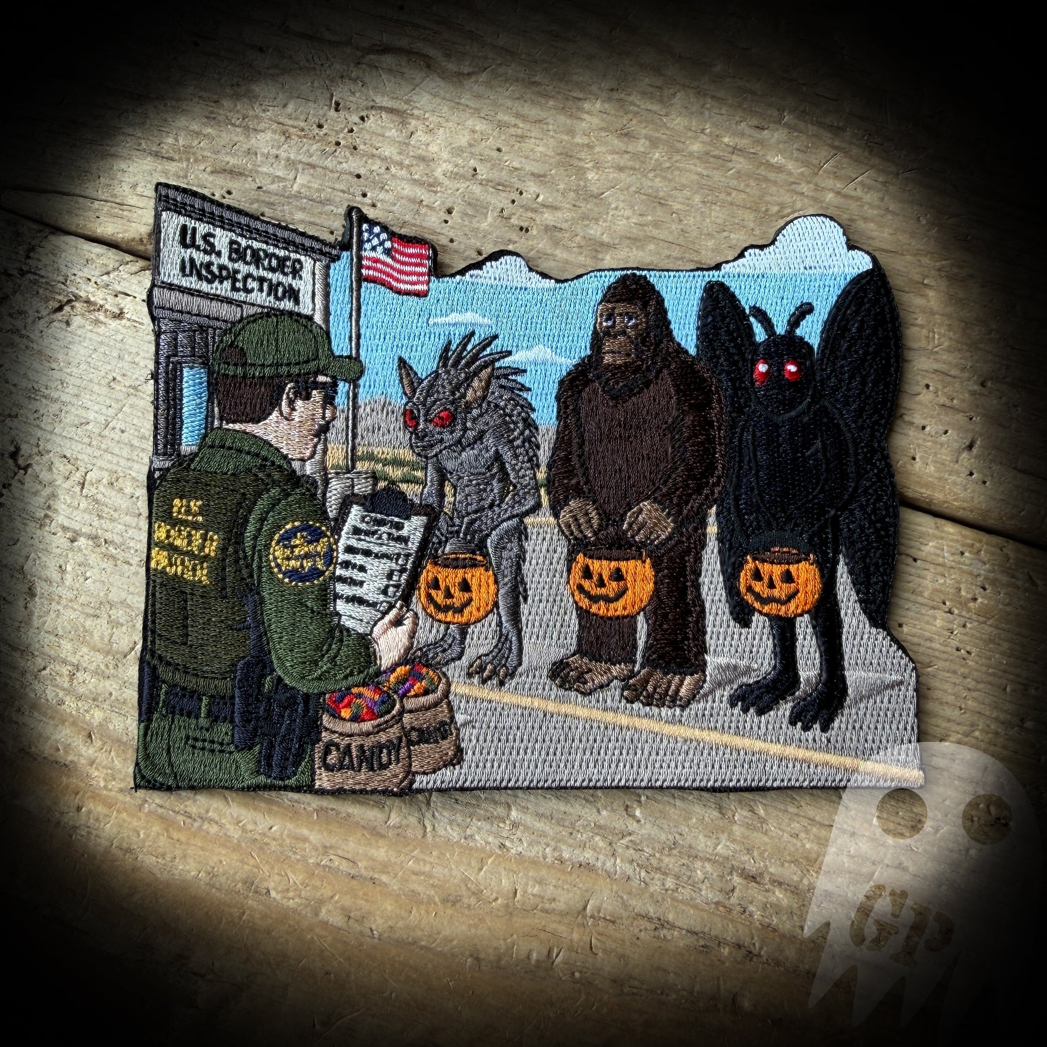 PATCH 2026 Halloween - US Border Patrol 2026 Halloween Patch