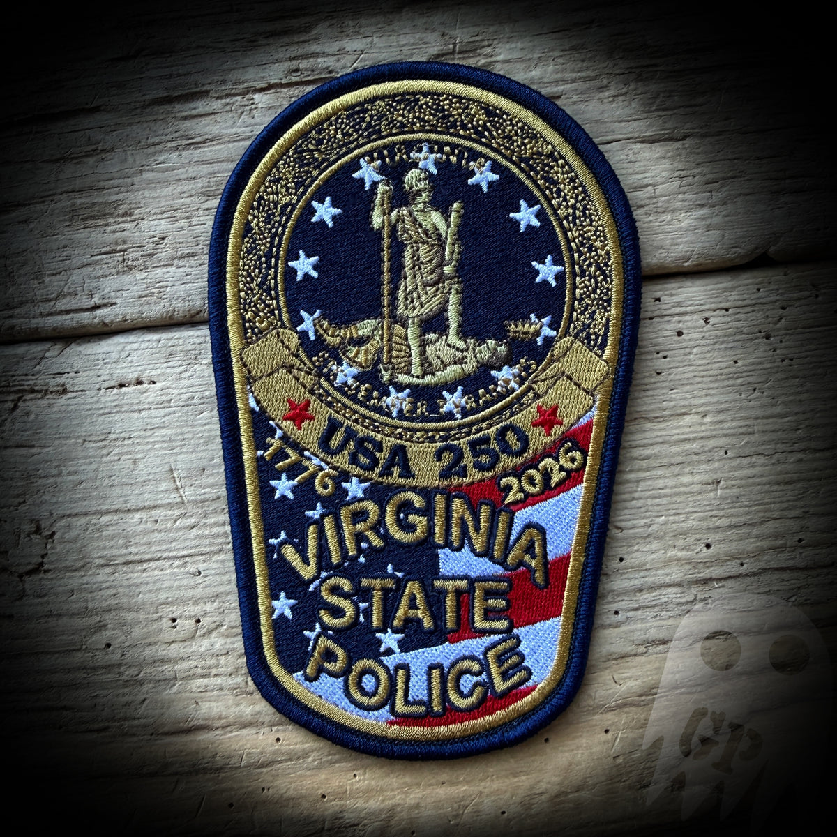 PATCH 250th America V2  - Virginia State Police 250th Anniversary of America Version 2 Patch