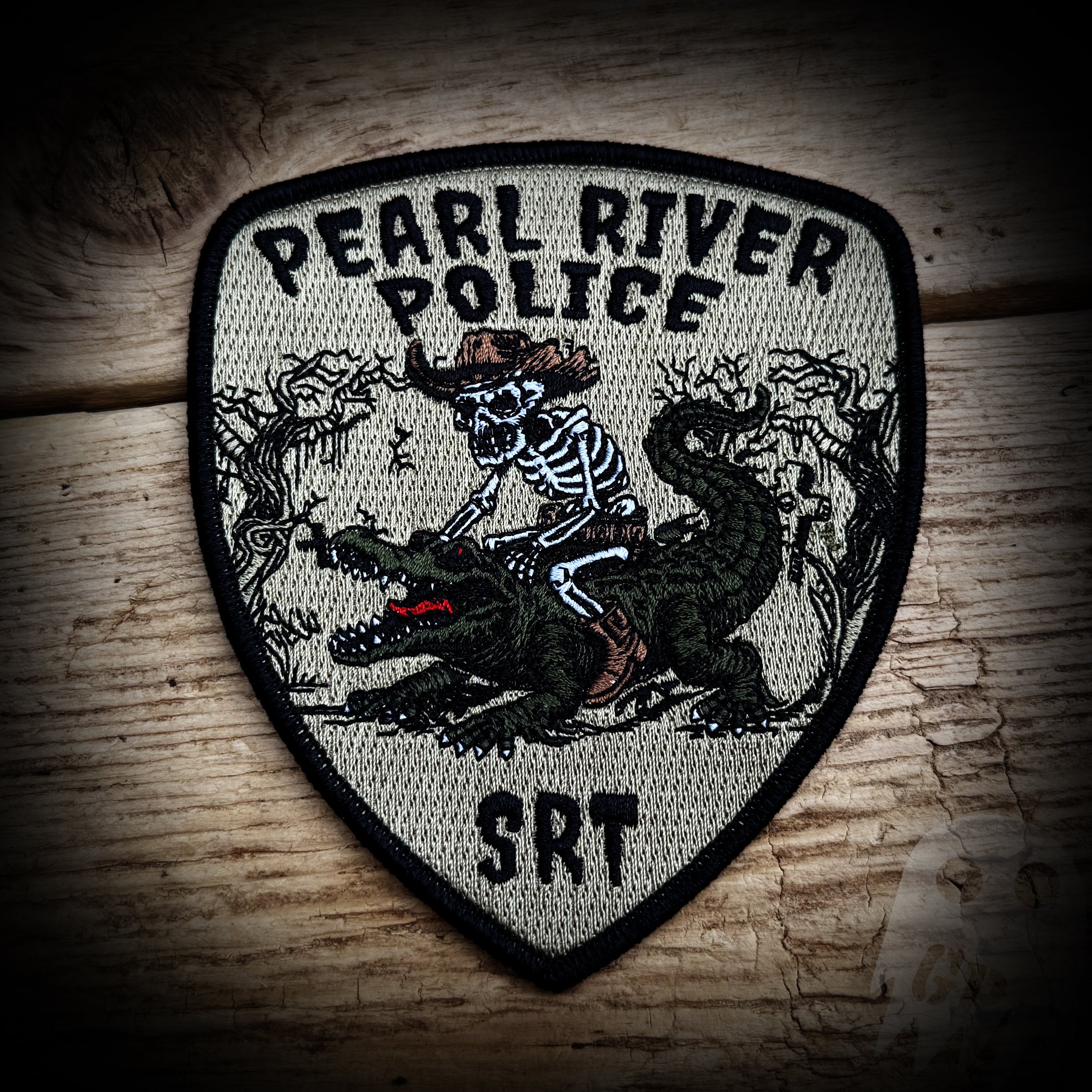 2025 Halloween - Pearl River, LA PD SRT 2025 Halloween Patch