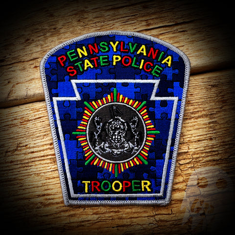 2024 Autism - Pennsylvania State Police 2024 Autism Fundraiser Patch
