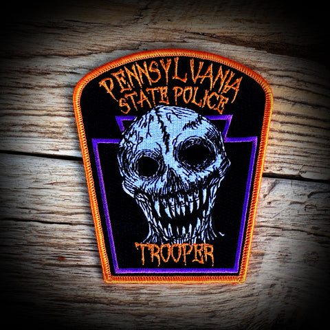 Pennsylvania State PD 2023 Halloween Patch - Authentic / LIMITED