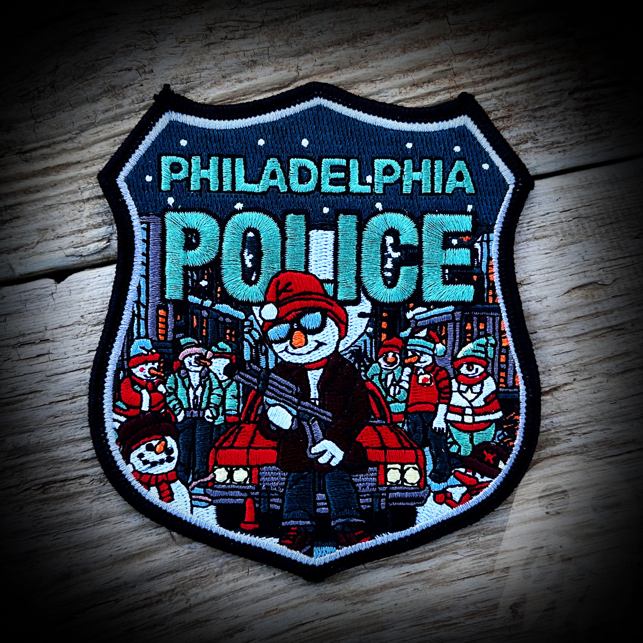 CHRISTMAS - Philadelphia, PA PD 2023 Christmas Patch