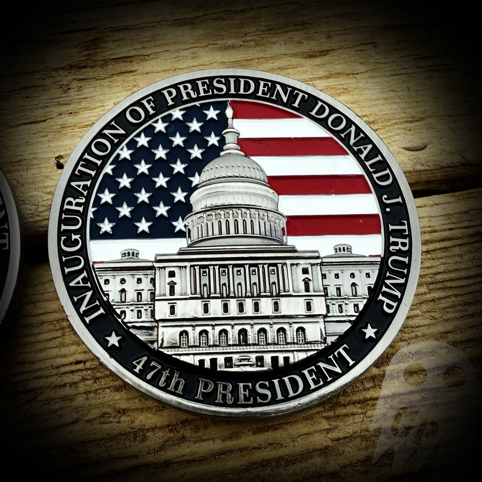 COIN - Philadelphia PD 2025 Inauguration Coin – GHOST PATCH