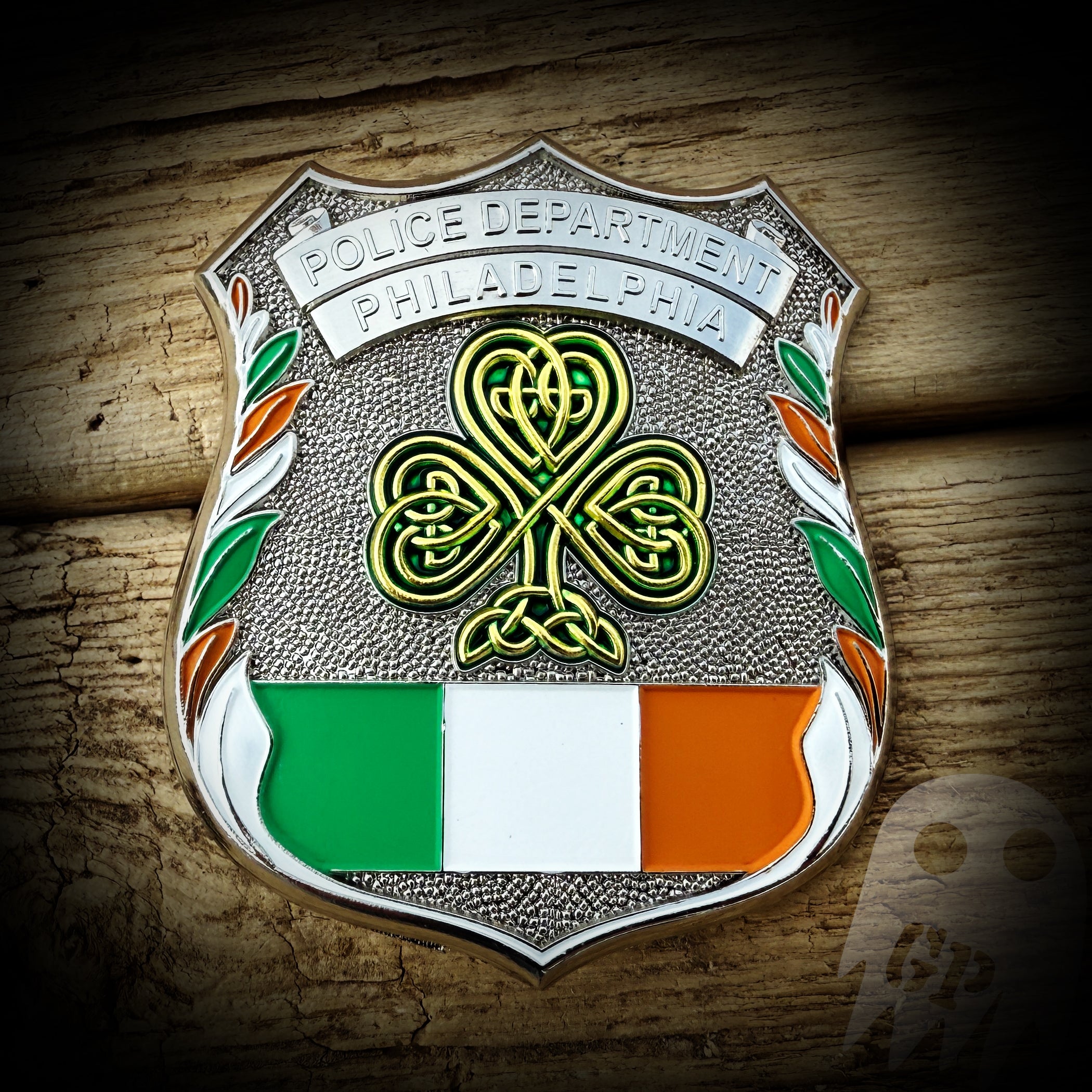 2025 Irish - Philadelphia, PA PD Commemorative St Patrick's Day Metal Badge