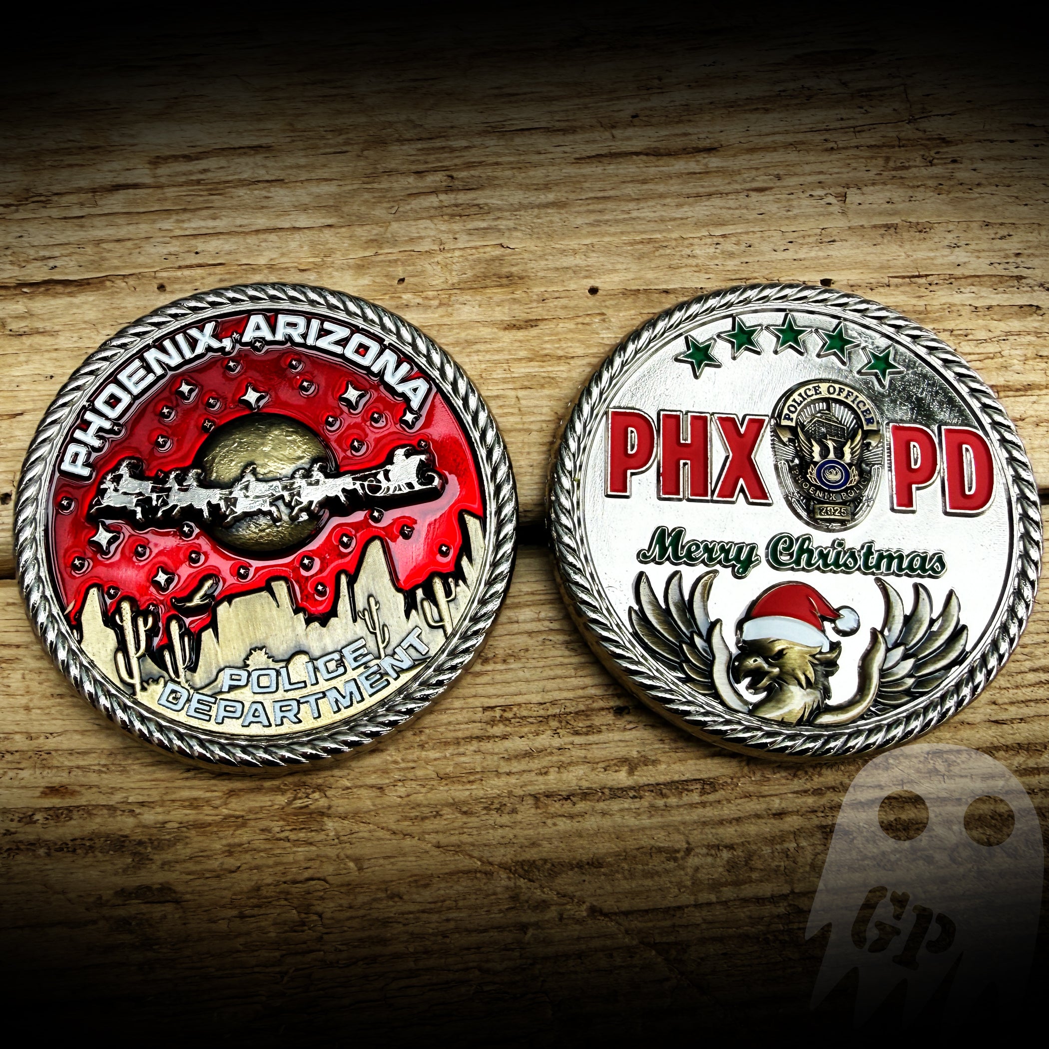 COIN 2025 Christmas - Phoenix, AZ PD 2025 Christmas Coin