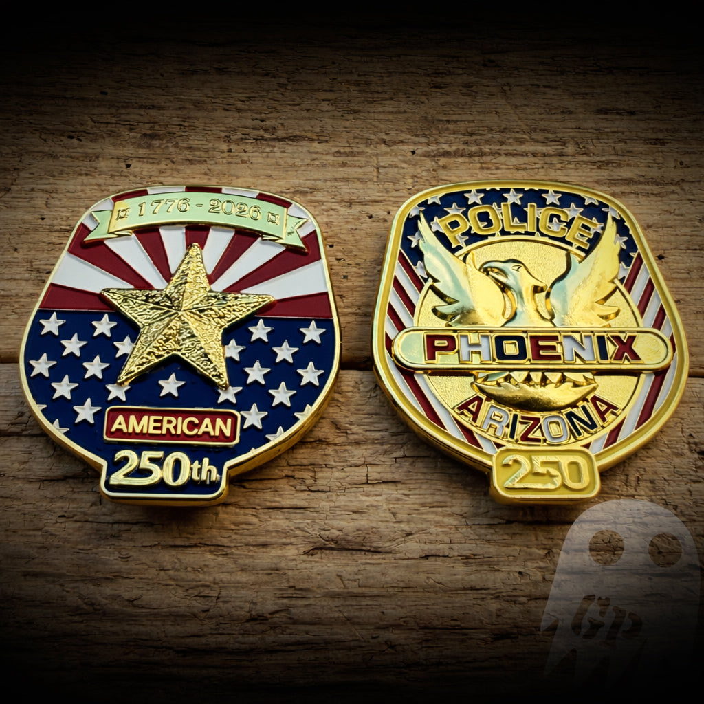 250th America COIN - Phoenix, AZ PD Commemorative 250th Anniversary of America Coin