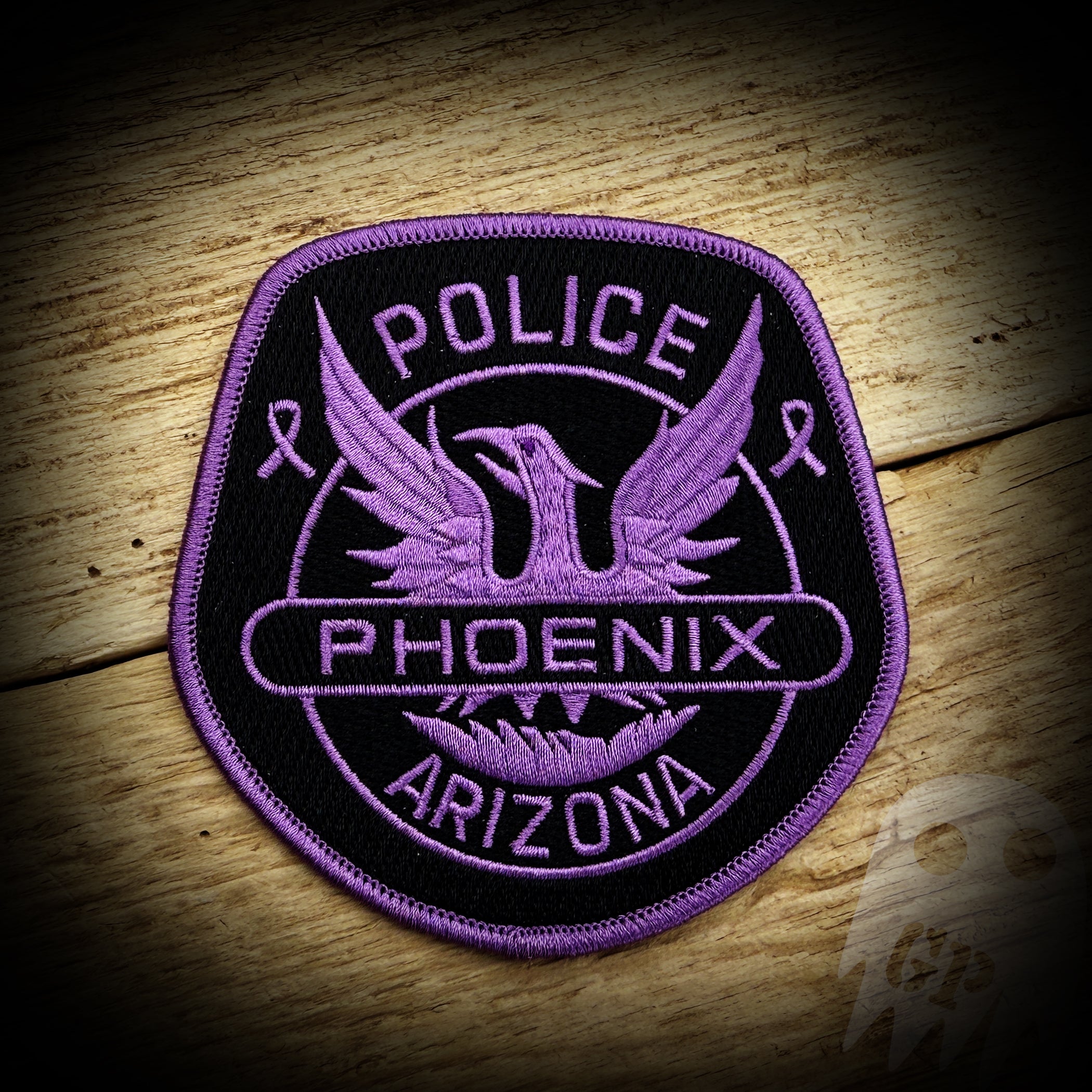 PURPLE - Phoenix, AZ Police Department Domestic Violence Awareness Patch