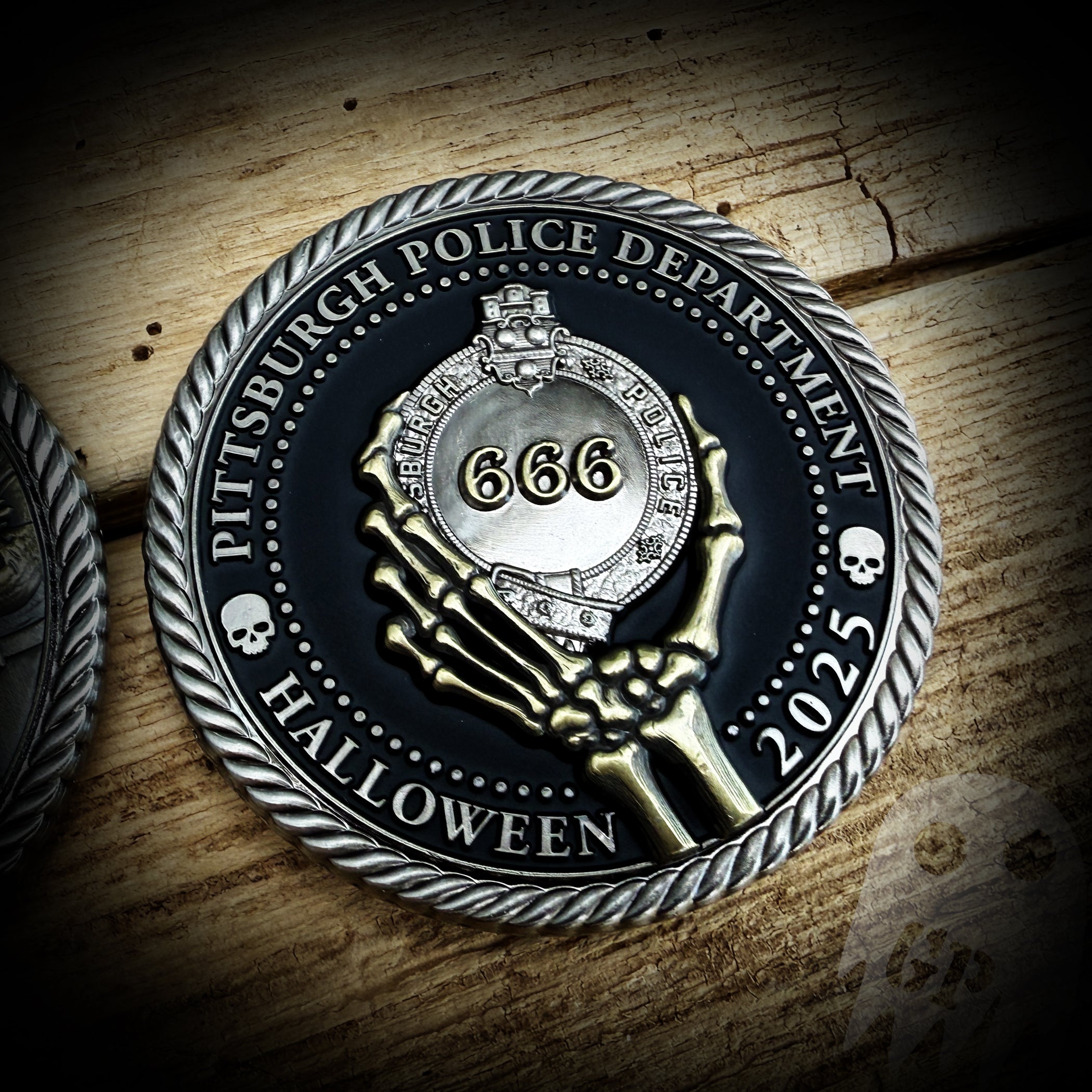 COIN 2025 Halloween - Pittsburgh, PA PD 2025 Halloween Coin