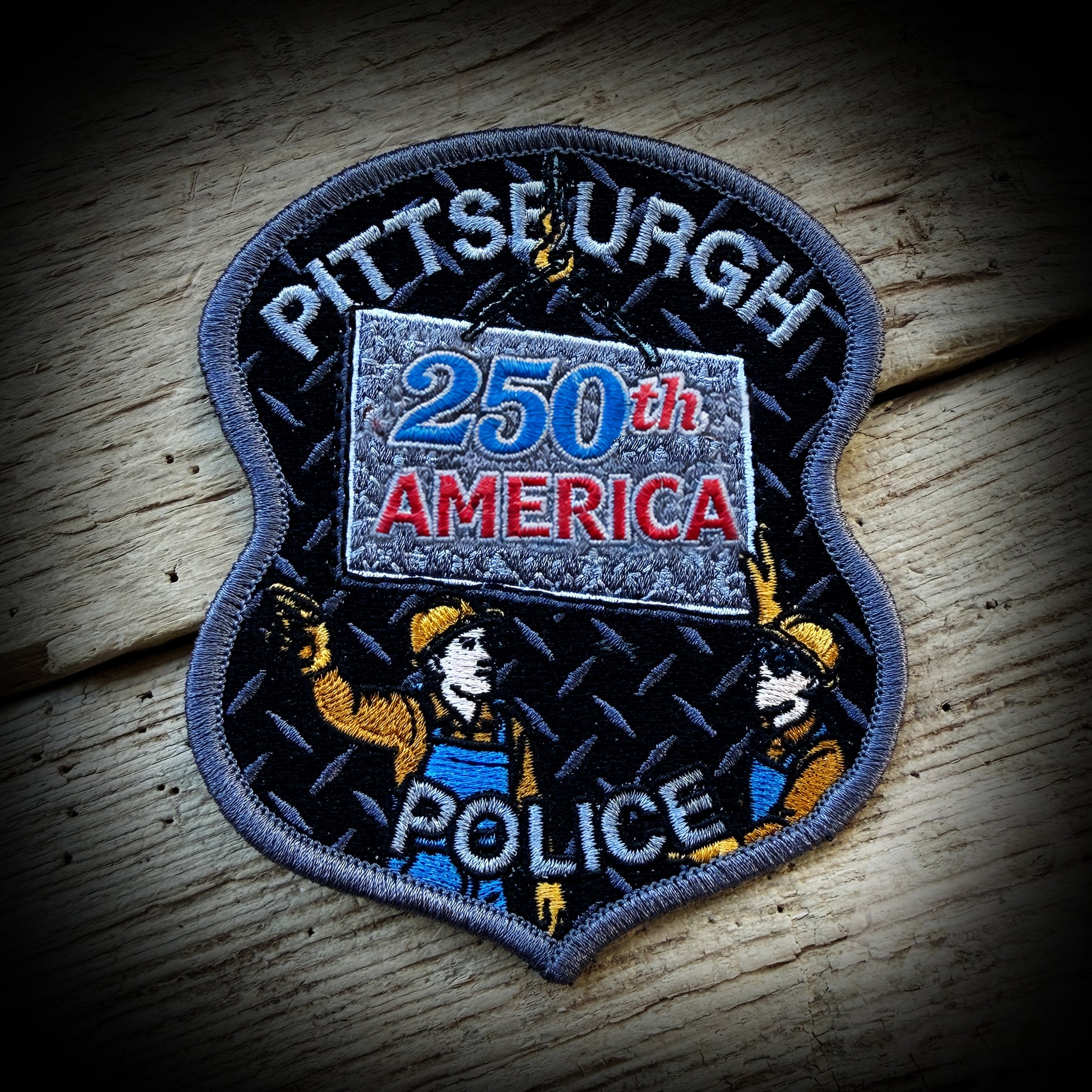 Patch 250th America - Pittsburgh, PA PD Commemorative 250th Anniversary of America Patch